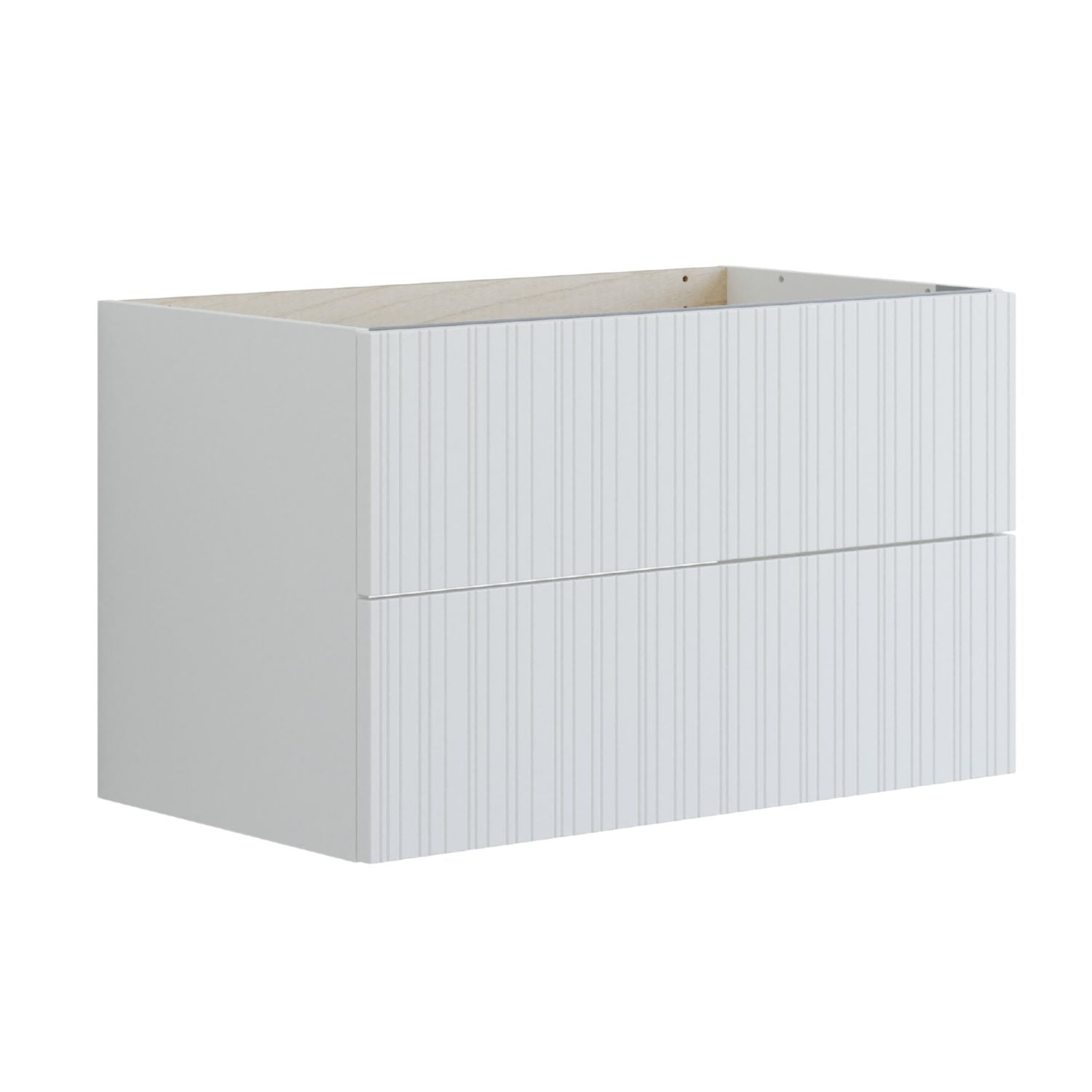 Dansani Inzo Riflet Servantskap 2 skuff B60-120xH48xD44cm Hvit matt / 80cm Dansani Servantskap DA-U20-9010