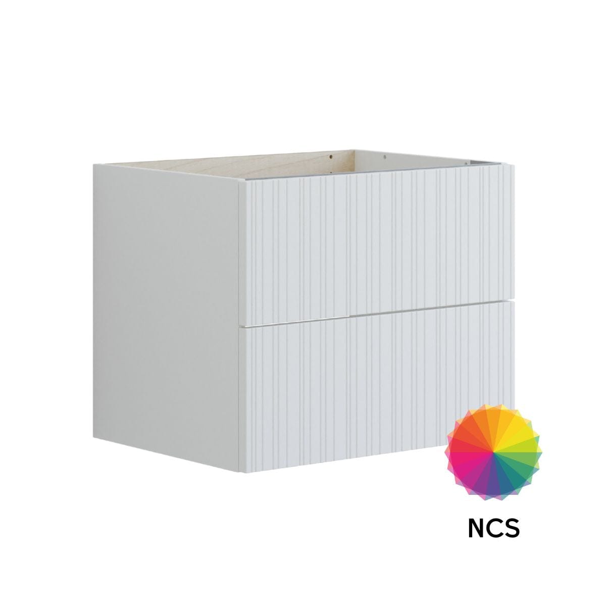 Dansani Inzo Riflet Servantskap 2 skuff B60-120xH48xD44cm NCS farge / 60cm Dansani Servantskap DA-U19-9099