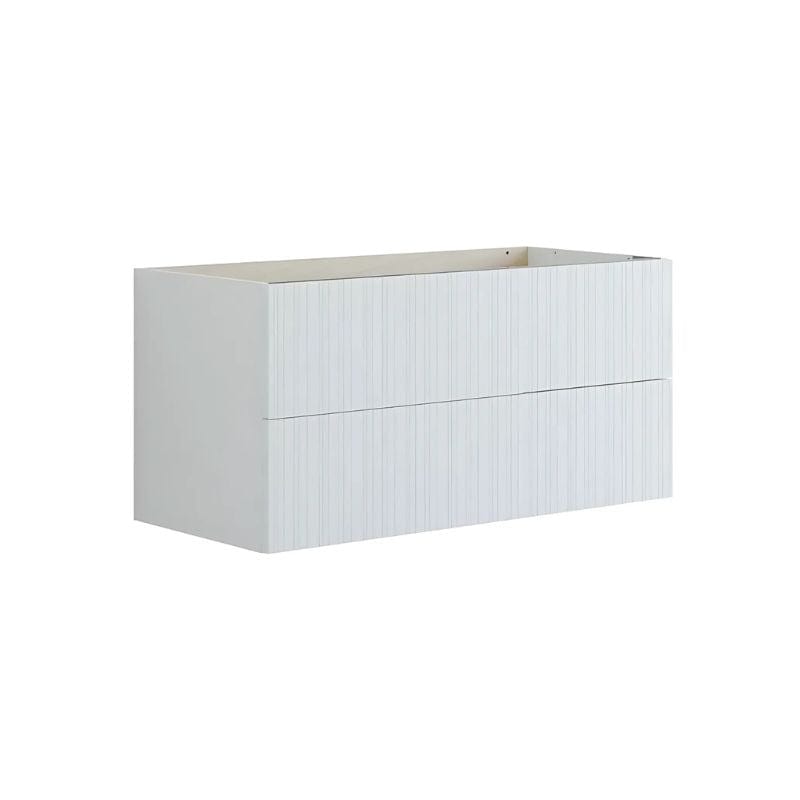 Dansani Inzo Riflet Underskap 2 skuff B60-120xH48xD44cm Hvit matt / 100cm Dansani Sideskap bad DA-U35-9010