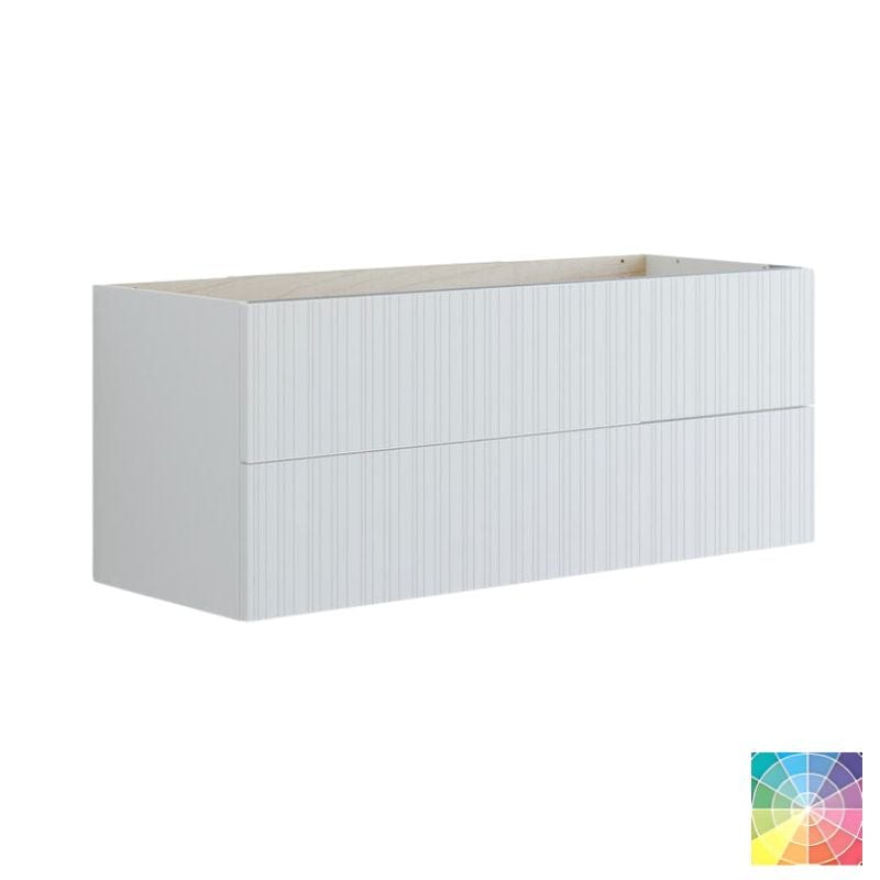 Dansani Inzo Riflet Underskap 2 skuff B60-120xH48xD44cm NCS farge / 120cm Dansani Sideskap bad DA-U36-9099