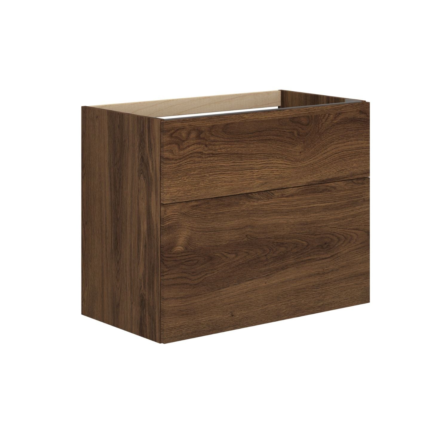 Dansani Inzo Servantskap 2 skuffer B60-120xH64xD44cm - Glatt Brun eik / 80cm Dansani Servantskap DA-M14-1052