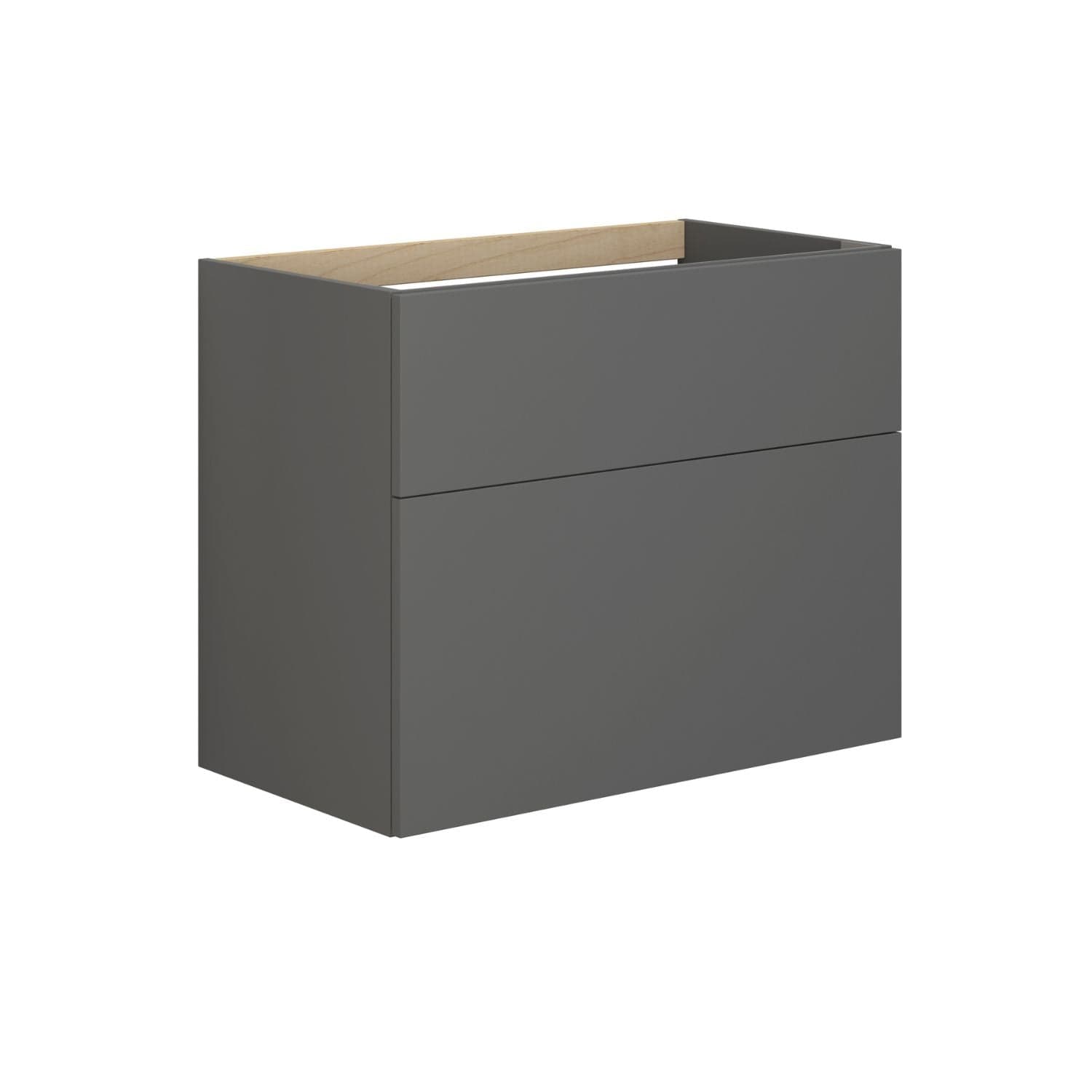 Dansani Inzo Servantskap 2 skuffer B60-120xH64xD44cm - Glatt Grå matt / 80cm Dansani Servantskap DA-M14-1003