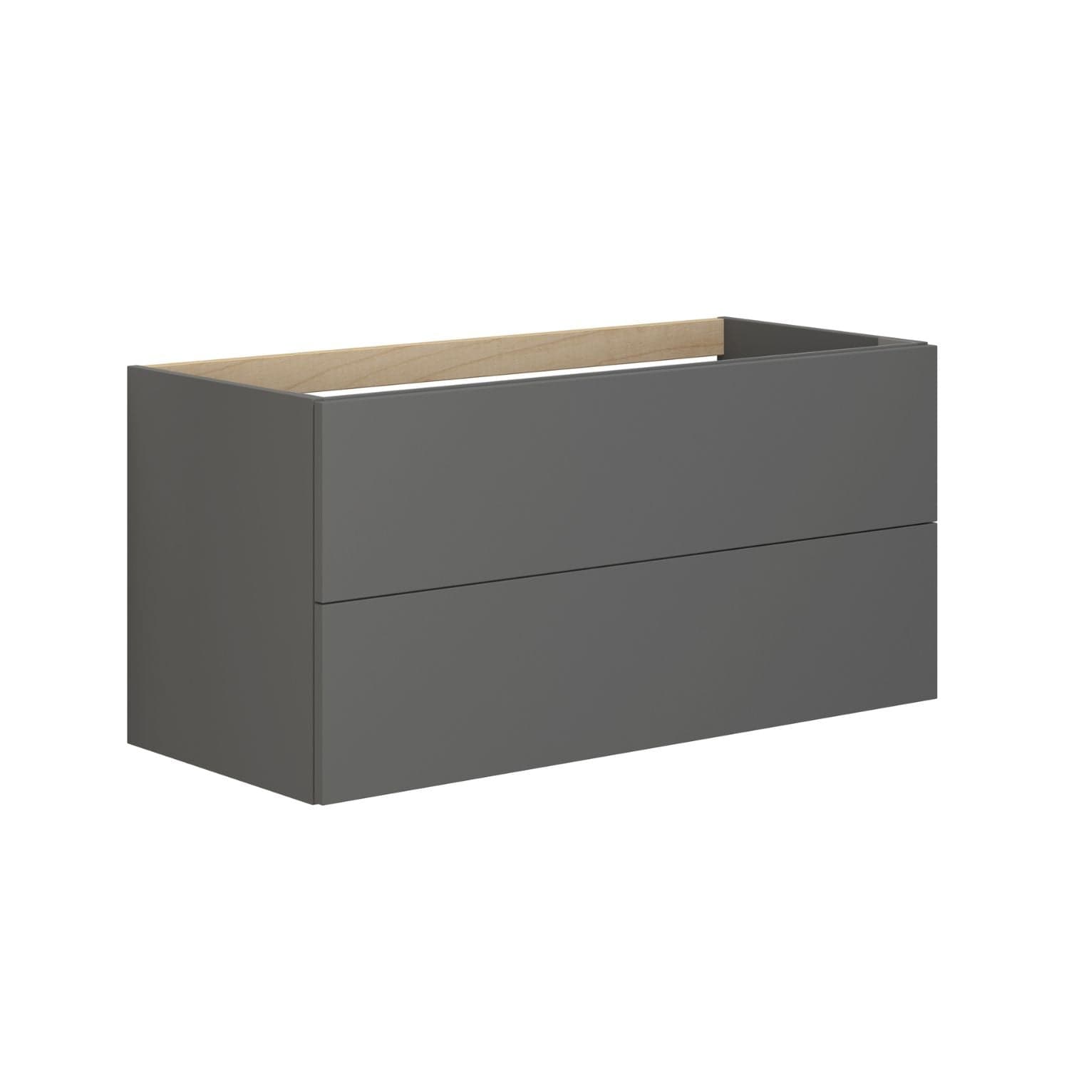 Dansani Inzo Servantskap 2sk B60-120xH48xD44cm, Glatt Grå matt / 100cm Dansani Servantskap DA-M10-1003