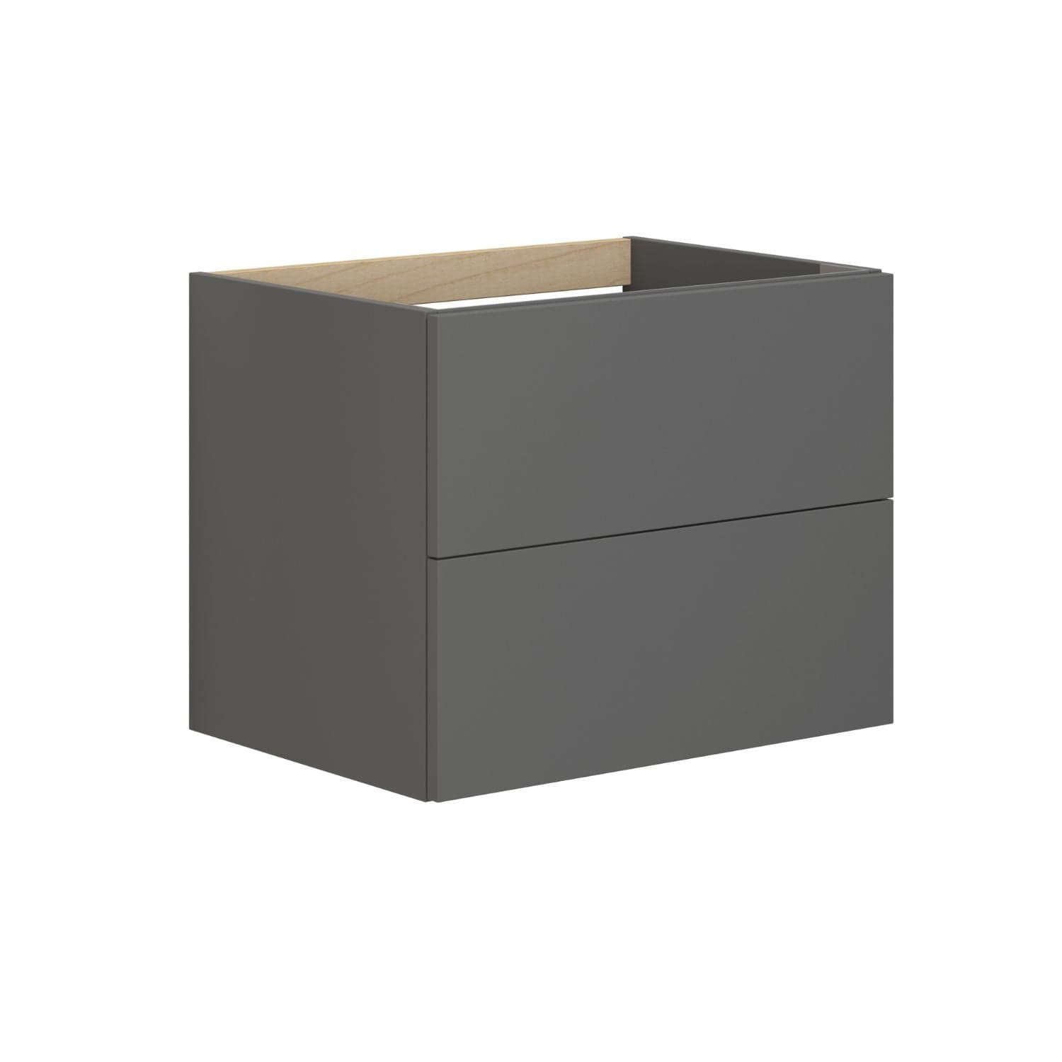 Dansani Inzo Servantskap 2sk B60-120xH48xD44cm, Glatt Grå matt / 60cm Dansani Servantskap DA-M08-1003