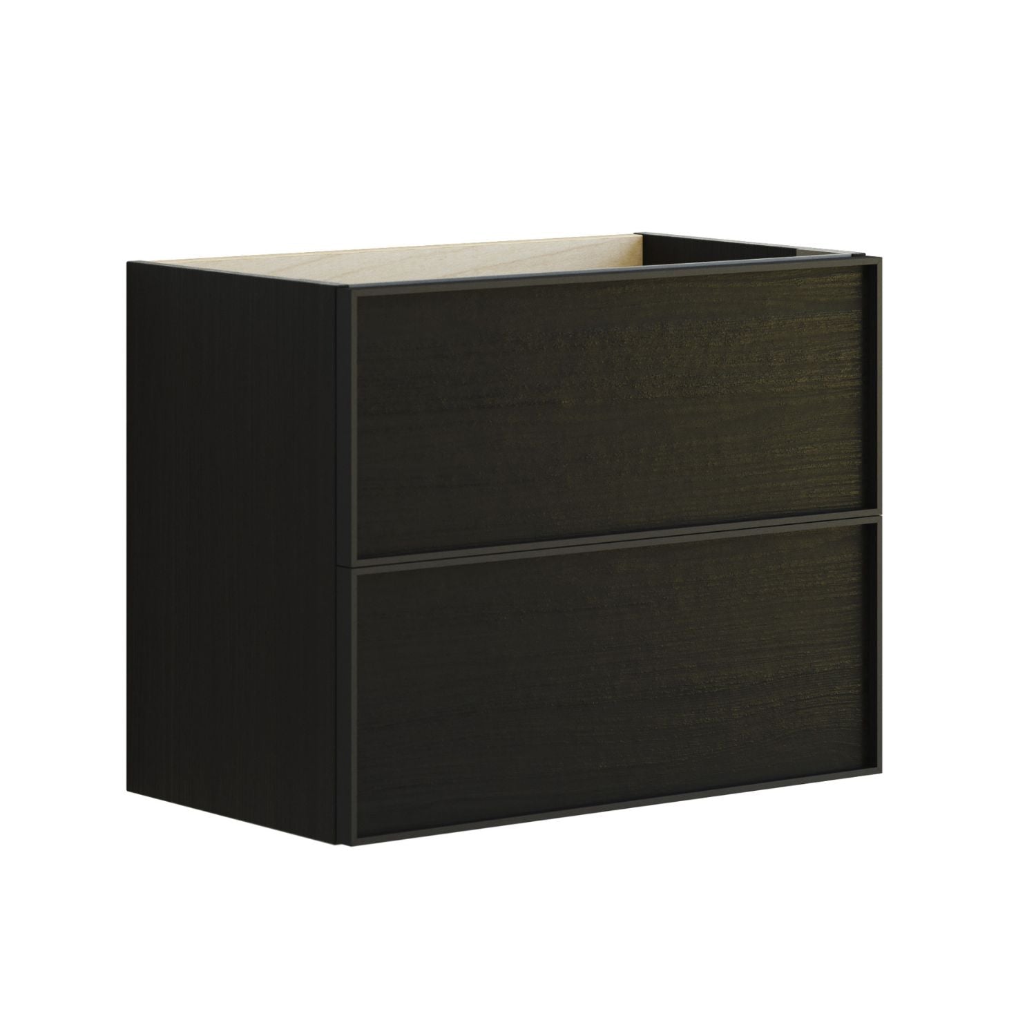 Dansani Inzo Servantskap 2sk B60xH48xD35cm, Alu-ramme svart Svart eik Dansani Servantskap DA-M02-8050