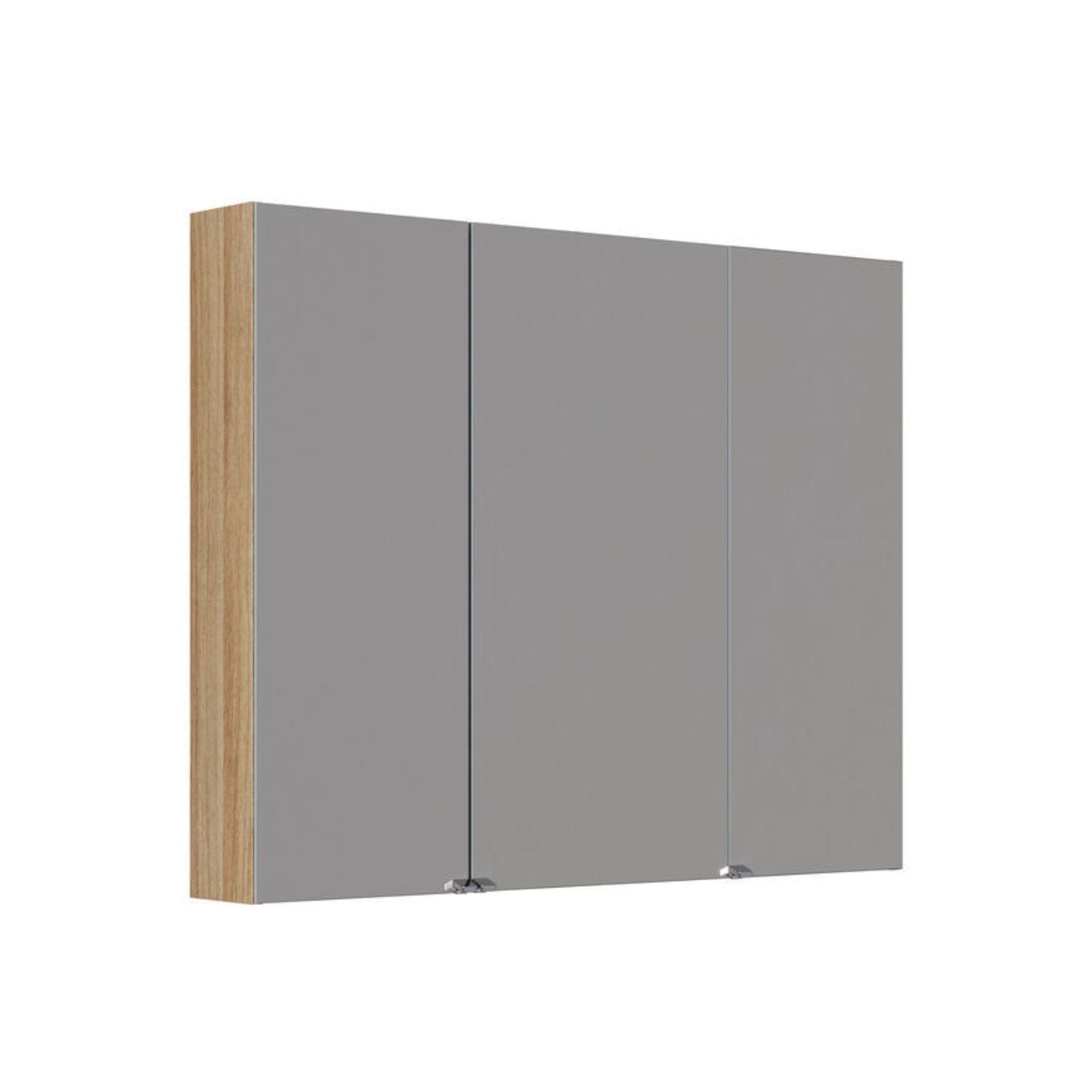 Dansani Inzo Style Speilskap 3 dører Varm eik / 100cm Dansani Speilskap DA-S881-155