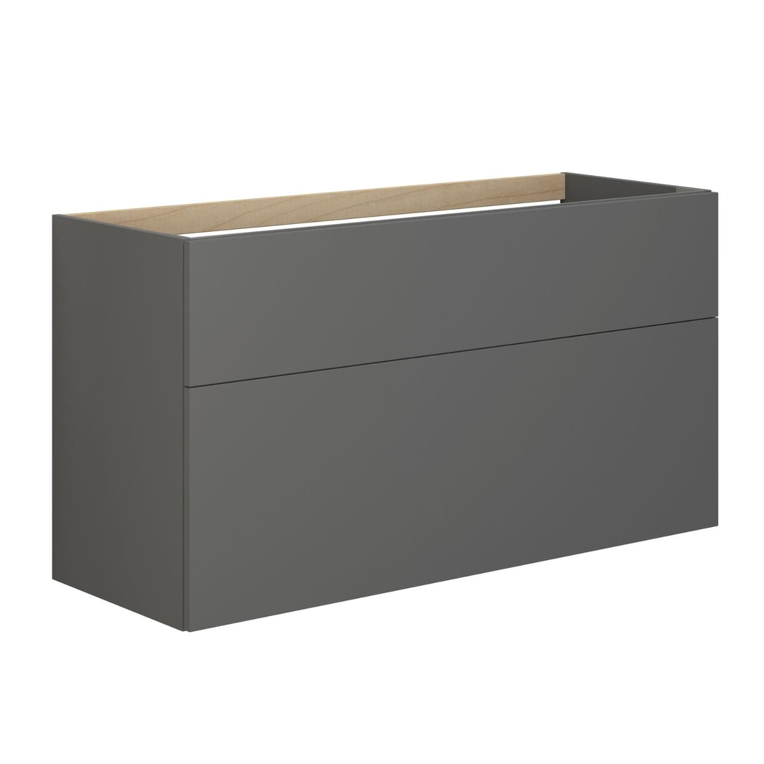 Dansani Inzo Underskap B60-120xH64xD44cm - Glatt Grå matt / 120cm Dansani Sideskap bad DA-M50-1003