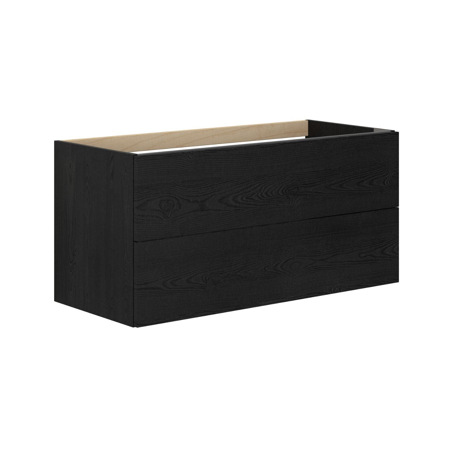 Dansani Inzo Underskap B60-120xH64xD44cm - Glatt Svart eik / 100cm Dansani Sideskap bad DA-M49-1050