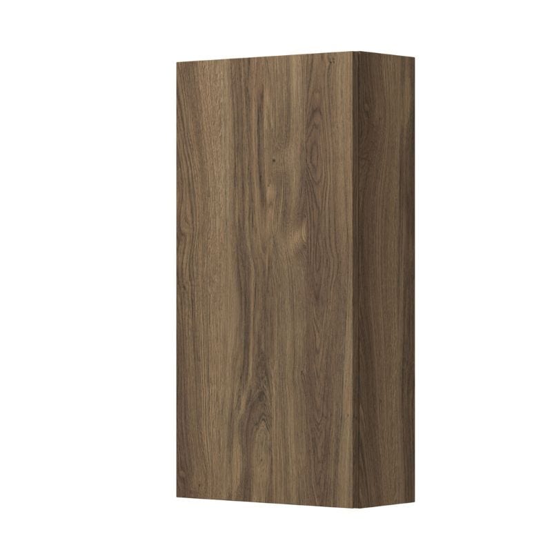 Dansani Inzo Urban Glatt Overskap 1 dør Brun eik / 40cm / Venstre hengslet Dansani Sideskap bad DA-U42-1252