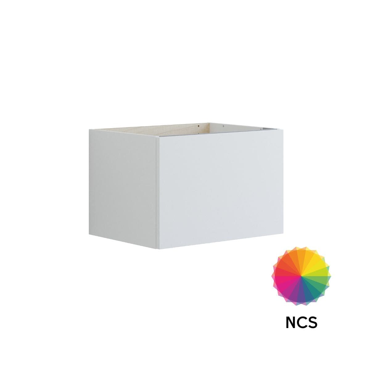 Dansani Inzo Urban Glatt Servantskap 1 skuff B60-120xH40xD44cm NCS farge / 60cm Dansani Servantskap DA-U14-1099