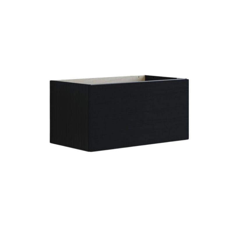 Dansani Inzo Urban Glatt Underskap 1 skuff B60-120xH40xD44cm Svart eik / 80cm Dansani Sideskap bad DA-U30-1050
