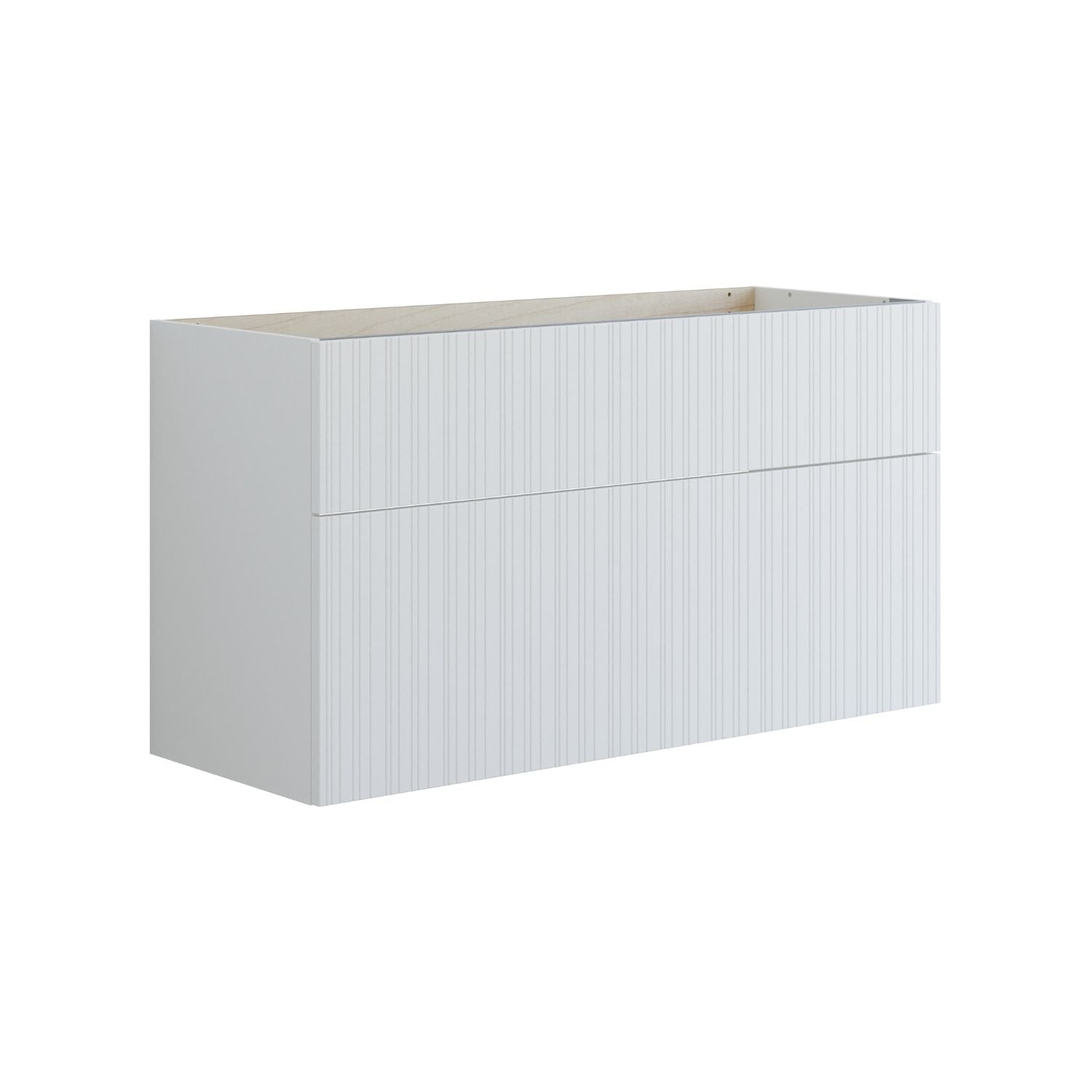 Dansani Inzo Urban Riflet Servantskap 2 skuff B60-120xH64xD44cm Hvit matt / 120cm Dansani Servantskap DA-U27-9010