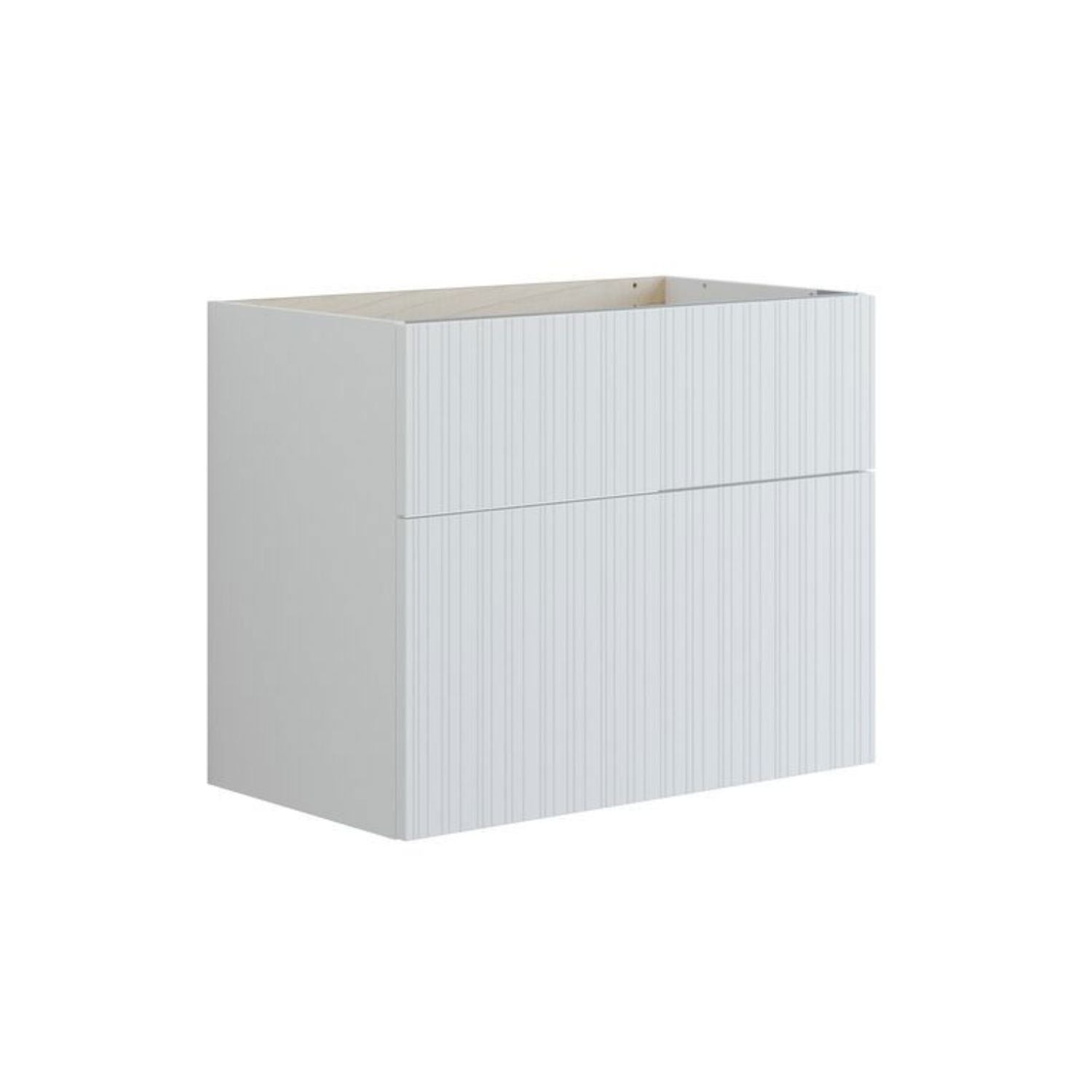 Dansani Inzo Urban Riflet Servantskap 2 skuff B60-120xH64xD44cm Hvit matt / 80cm Dansani Servantskap DA-U25-9010