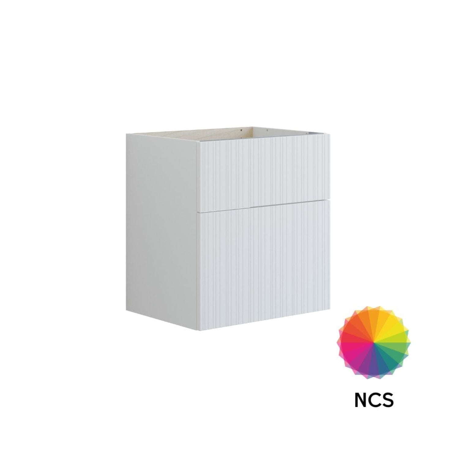 Dansani Inzo Urban Riflet Servantskap 2 skuff B60-120xH64xD44cm NCS farge / 60cm Dansani Servantskap DA-U24-9099