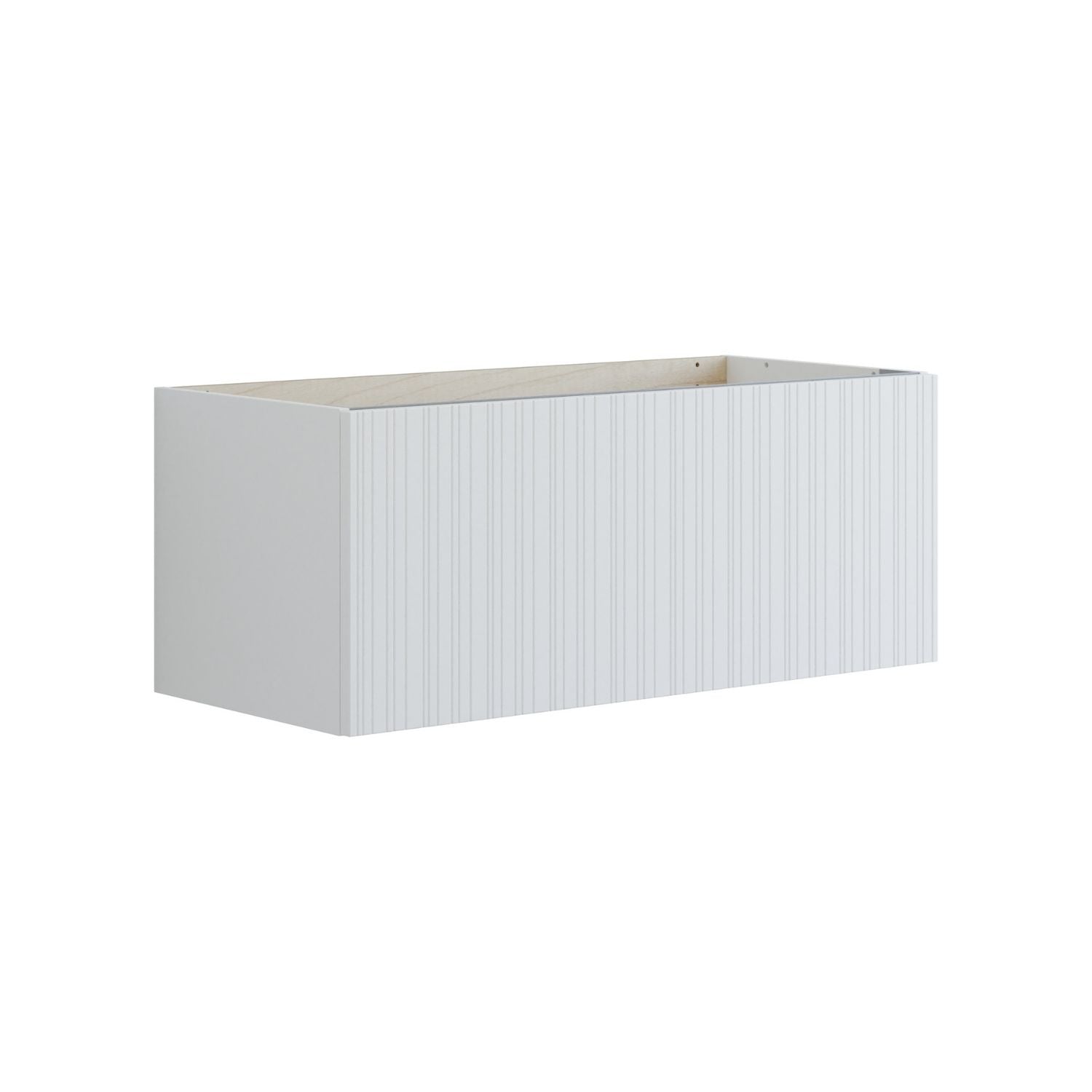 Dansani Inzo Urban Riflet Underskap 1 skuff B60-120xH40xD44cm Hvit matt / 100cm Dansani Sideskap bad DA-U31-9010