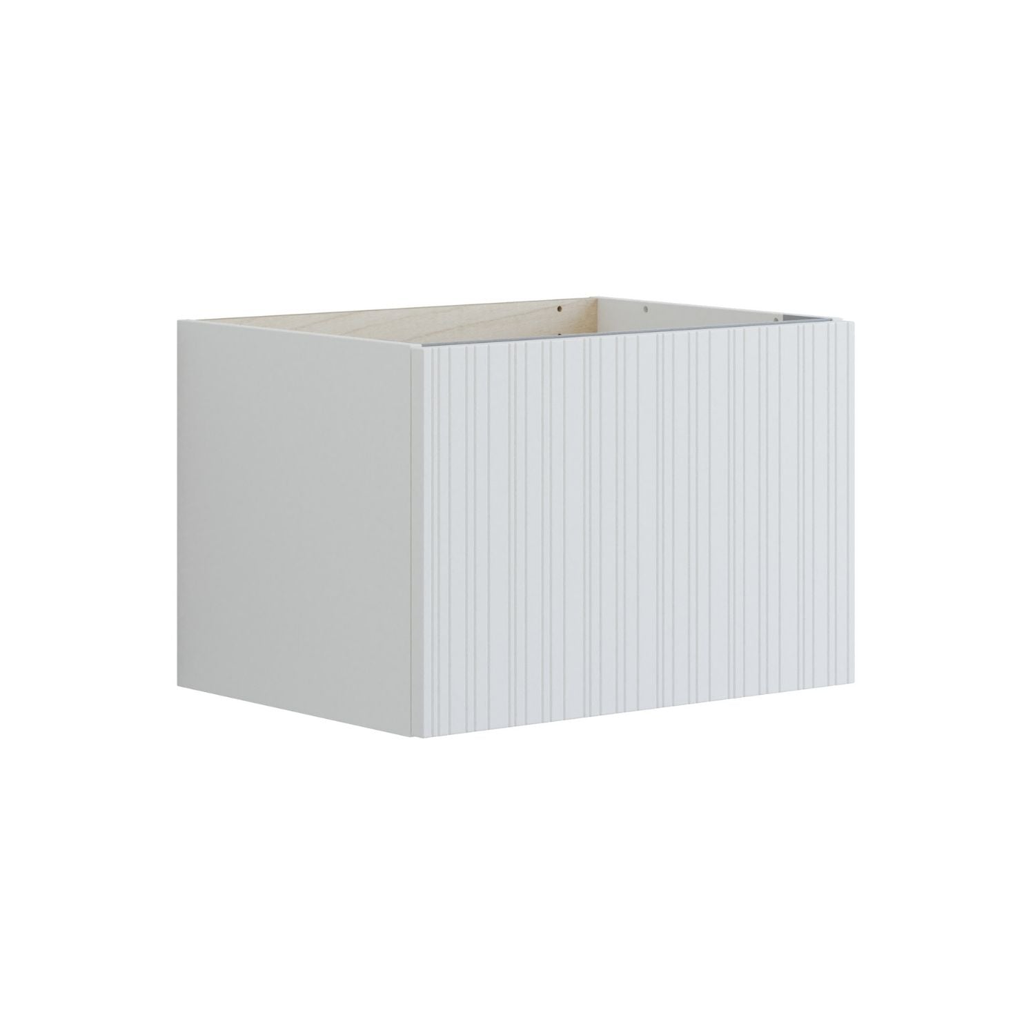 Dansani Inzo Urban Riflet Underskap 1 skuff B60-120xH40xD44cm Hvit matt / 60cm Dansani Sideskap bad DA-U29-9010