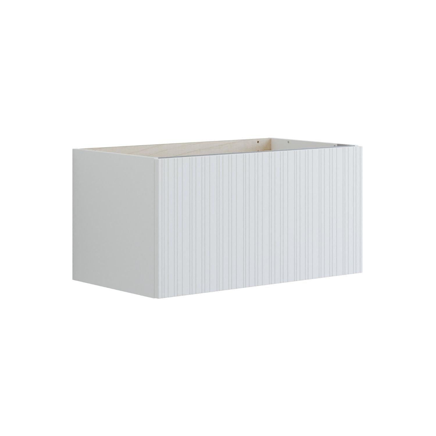 Dansani Inzo Urban Riflet Underskap 1 skuff B60-120xH40xD44cm Hvit matt / 80cm Dansani Sideskap bad DA-U30-9010