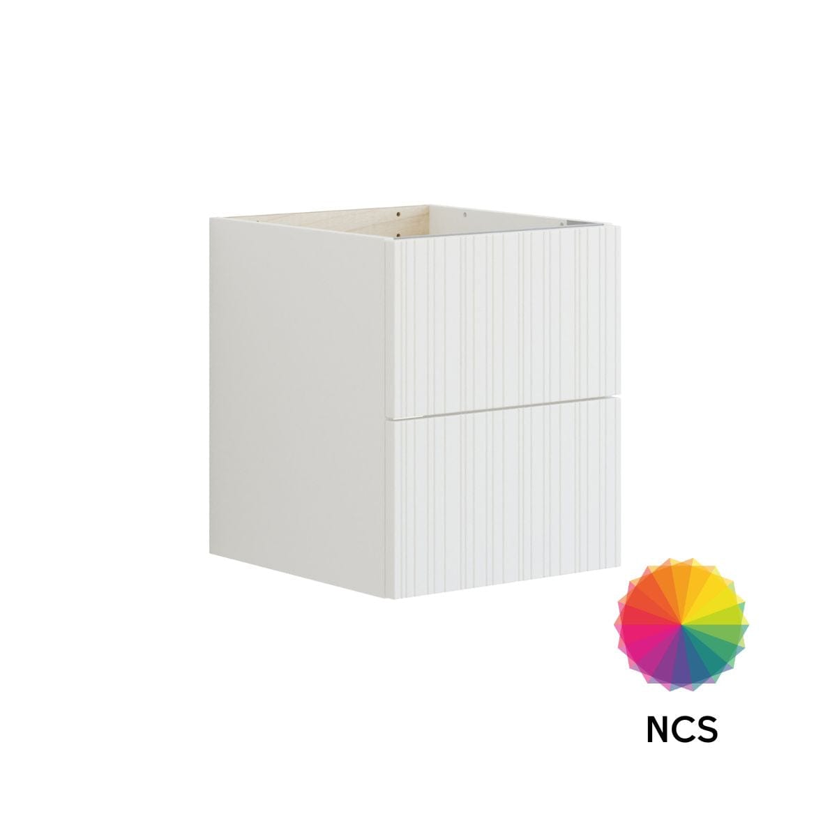 Dansani Inzo Urban Riflet Underskap 2 skuff B40xH48xD44cm NCS farge / 48cm Dansani Sideskap bad DA-U52-9099