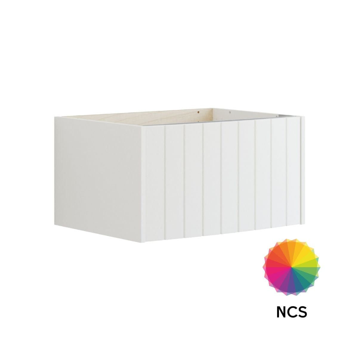 Dansani Inzo Vintage Rillet Servantskap 1 skuff - Buet NCS farge / 60cm Dansani Servantskap DA-R01-4099