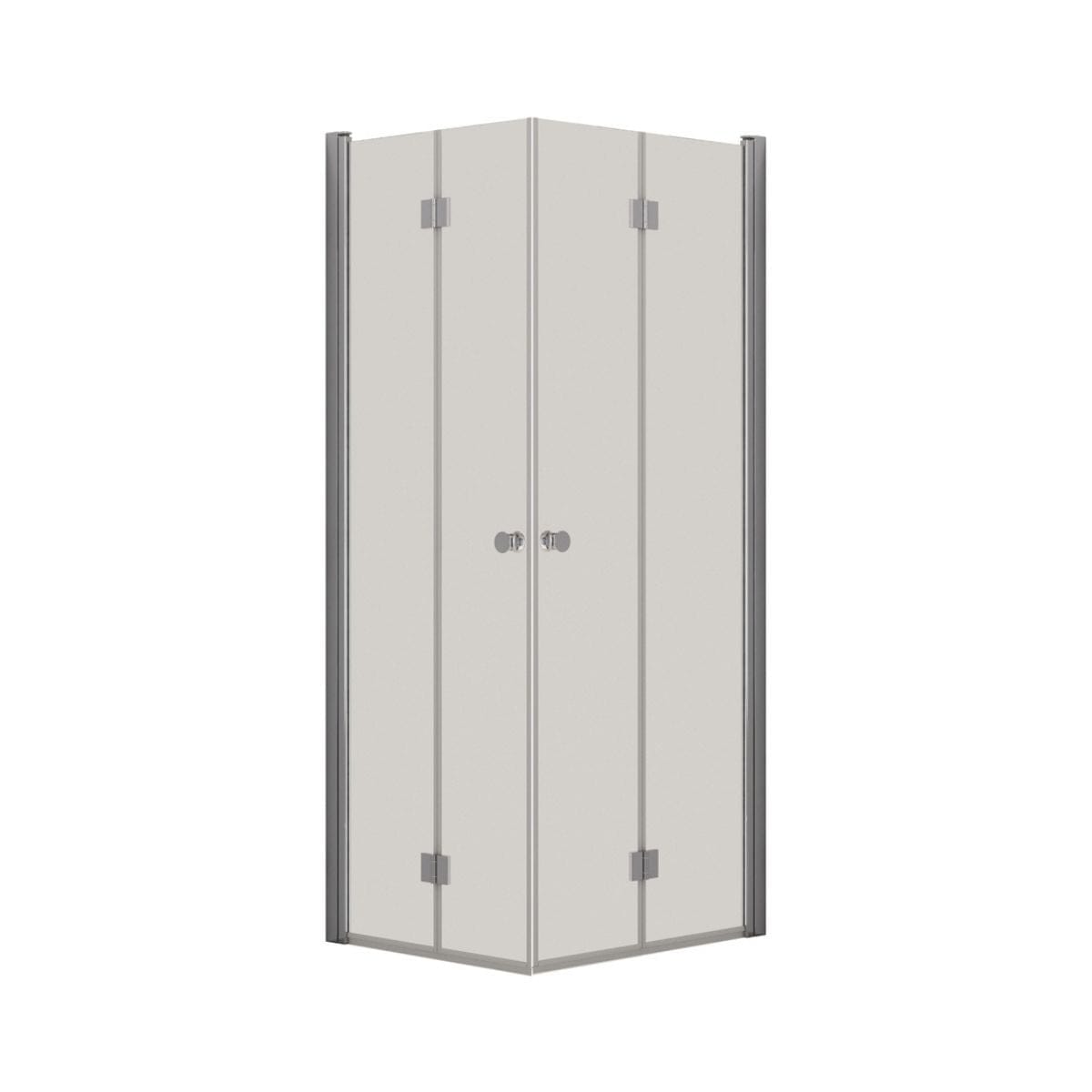 Dansani Match B+B Dusjhjørne Leddet Krom / 70x80cm / Klart glass Dansani Dusjhjørne BUN-B7181-05KR