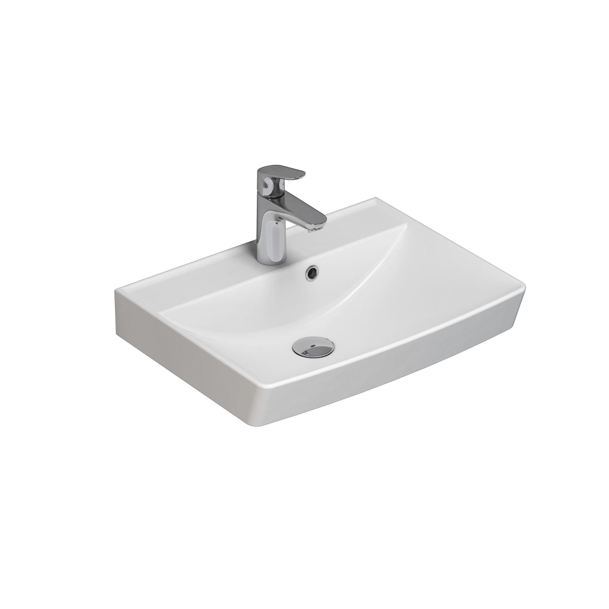 Dansani Mido+ Capella Slim Møbelservant B52-82xD40,5cm Hvit / 50cm Dansani Møbelservant DA-535905003