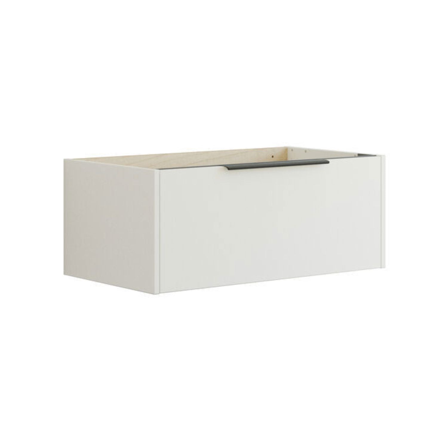 Dansani Mido+ Classic Glatt Servantskap 1 Skuff B60-100xH32xD44cm Hvit matt / 80cm Dansani Servantskap DA-N22-1010