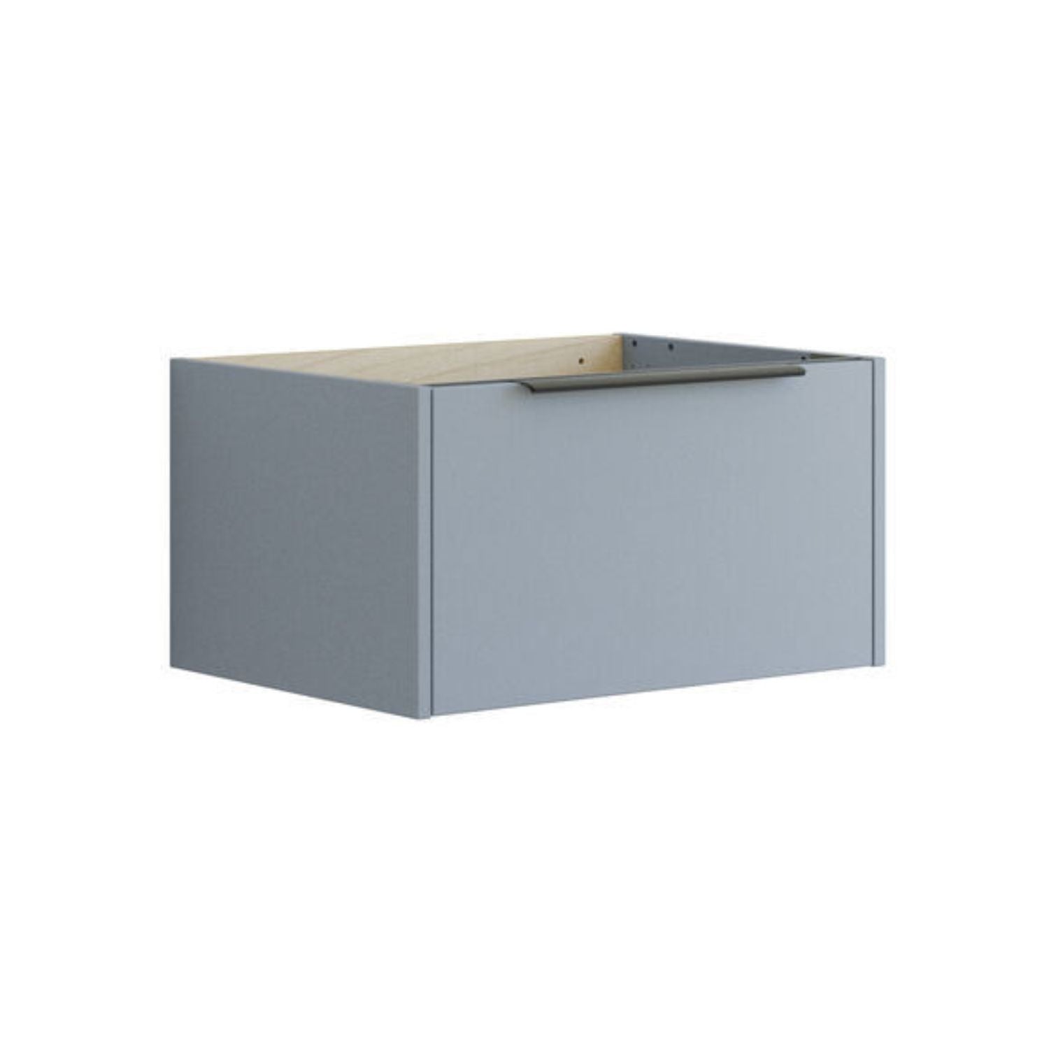 Dansani Mido+ Classic Glatt Servantskap 1 Skuff B60-100xH32xD44cm Lyseblå matt / 60cm Dansani Servantskap DA-N21-1016