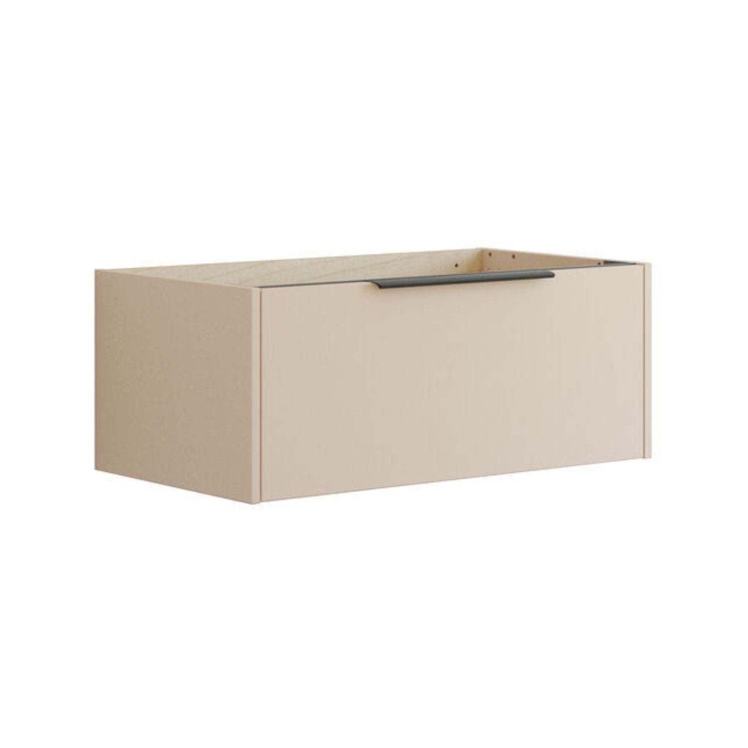 Dansani Mido+ Classic Glatt Servantskap 1 Skuff B60-100xH32xD44cm Sand matt / 80cm Dansani Servantskap DA-N22-1034