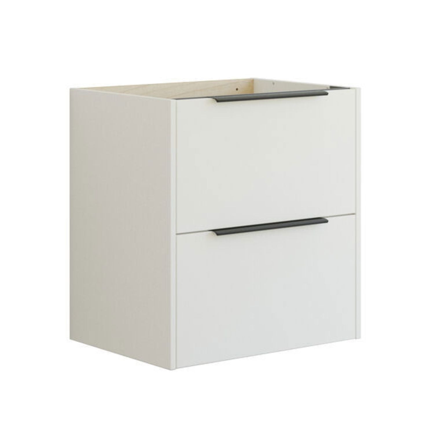 Dansani Mido+ Classic Glatt Servantskap 2 Skuff Hvit matt / 60cm Dansani Servantskap DA-N27-1010