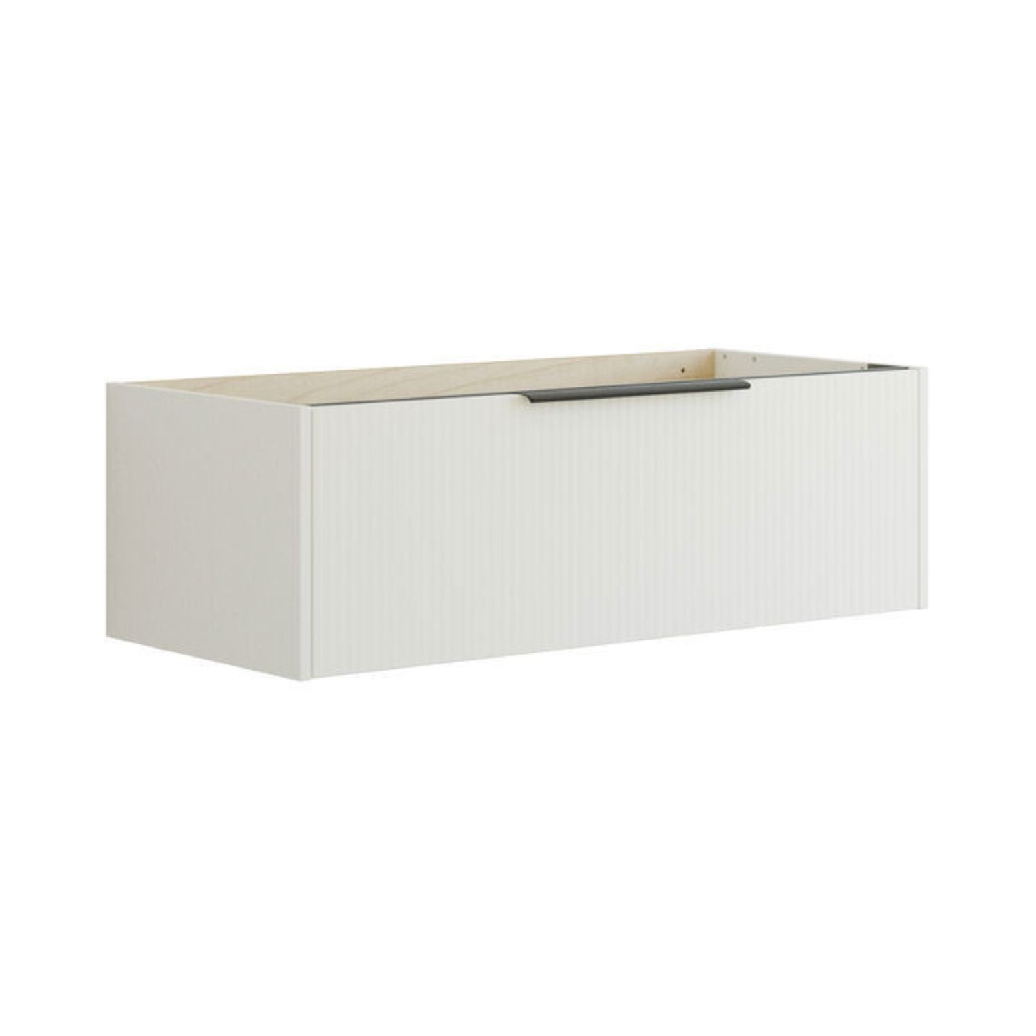 Dansani Mido+ Classic Stripet Servantskap 1 Skuff Hvit matt / 100cm Dansani Servantskap DA-N23-N010