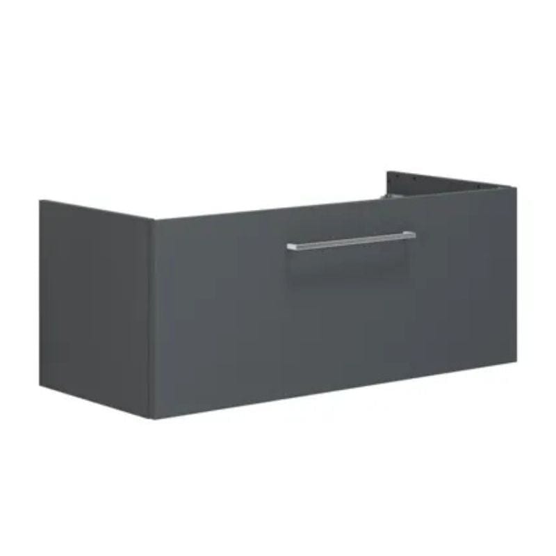 Dansani Mido+ Servantskap 1 Skuff B60-120xD44cm Grå matt / 120cm Dansani Servantskap DA-P43-1003