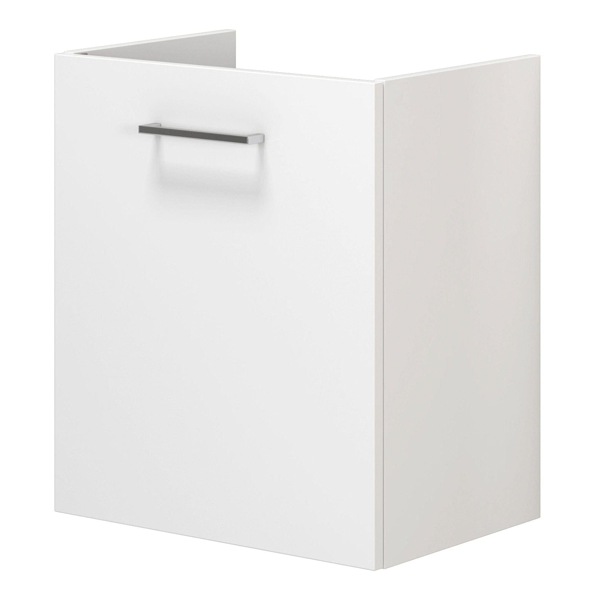 Dansani Mido+ Slim Servantskap 1 dør B50xD35cm uten servant Hvit høyglans / 50cm / Venstre Dansani Servantskap DA-P01-1212