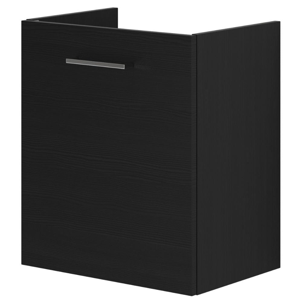 Dansani Mido+ Slim Servantskap 1 dør B50xD35cm uten servant Svart struktur / 50cm / Venstre Dansani Servantskap DA-P01-1229