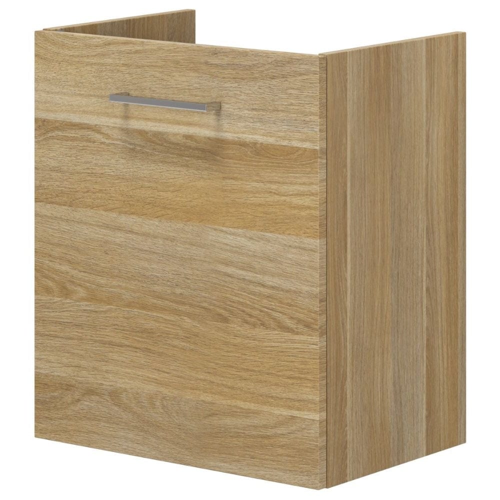 Dansani Mido+ Slim Servantskap 1 dør B50xD35cm uten servant Varm eik / 50cm / Venstre Dansani Servantskap DA-P01-1255