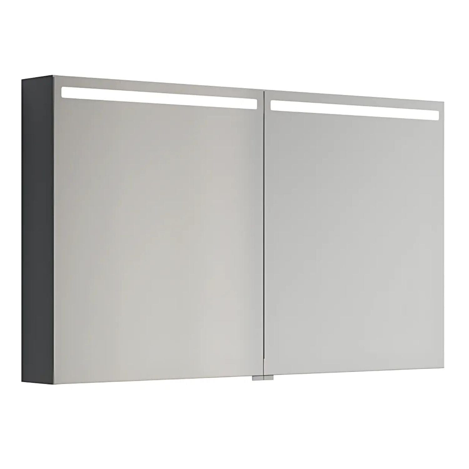 Dansani Mido+ Top Speilskap LED Grå matt / 120cm Dansani Speilskap DA-S512-103