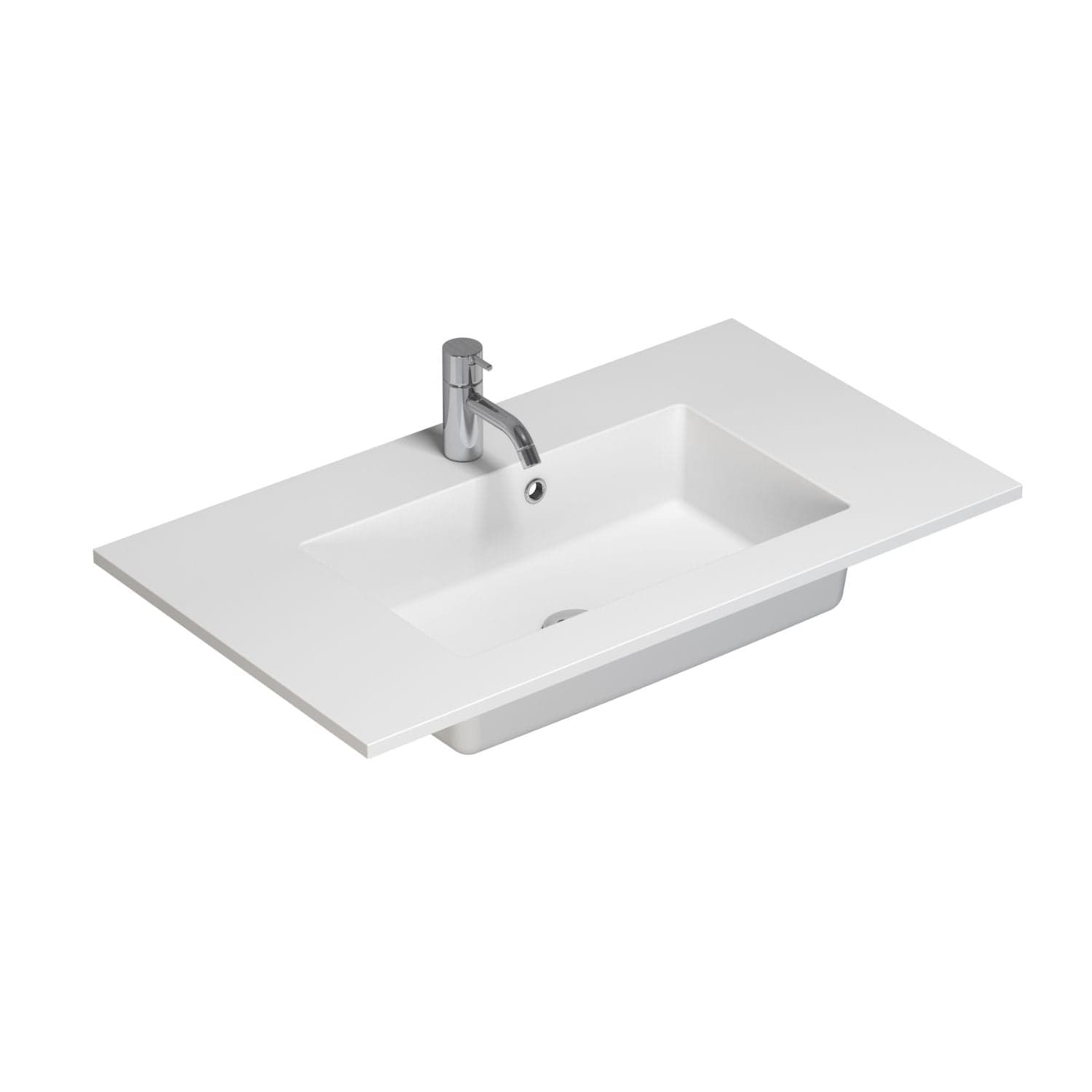 Dansani Minore Servant B60-240xH1,5xD45,5cm Hvit matt / 80-99cm Dansani Baderomsservant DA-337808403