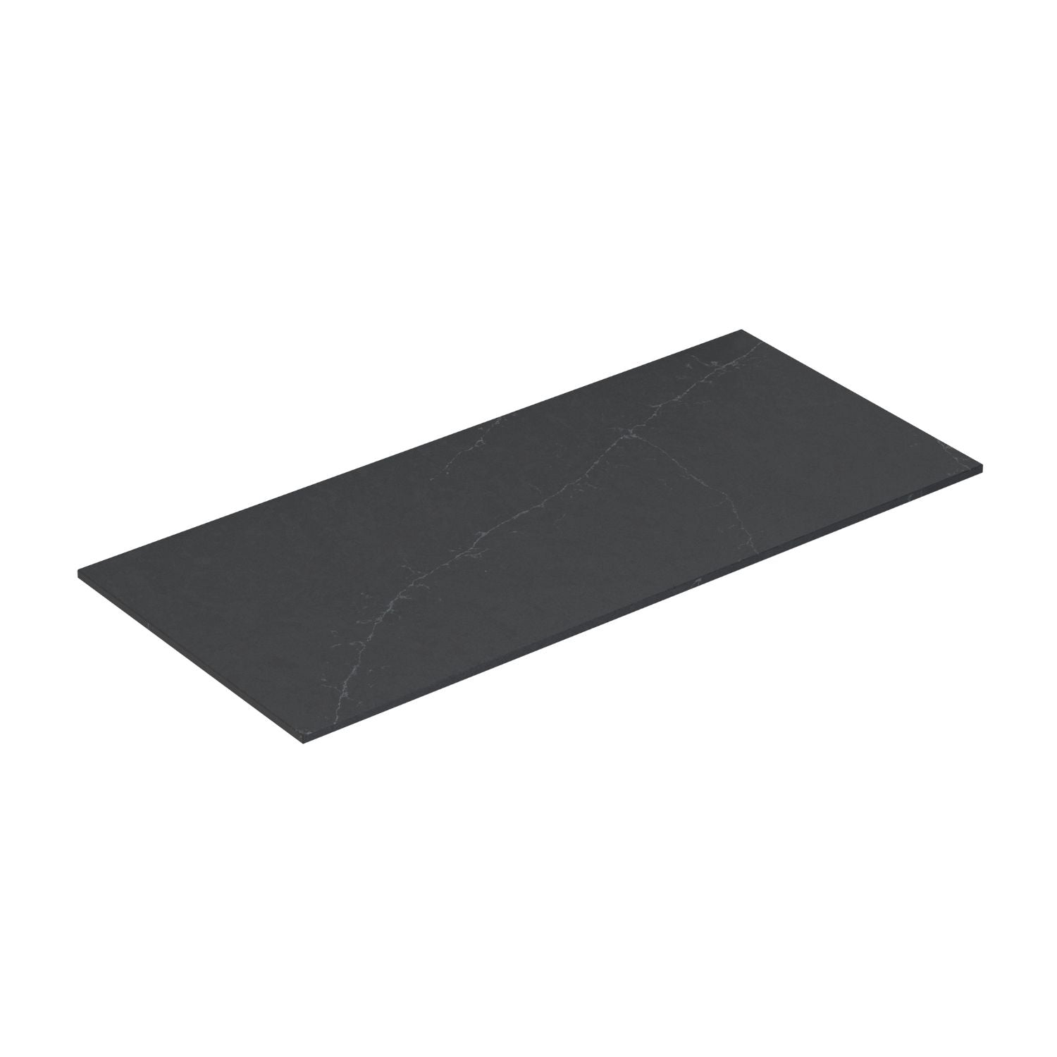 Dansani Silestone Benkeplate Charcoal soapstone / 100cm Dansani Benkeplate bad DA-B13-15