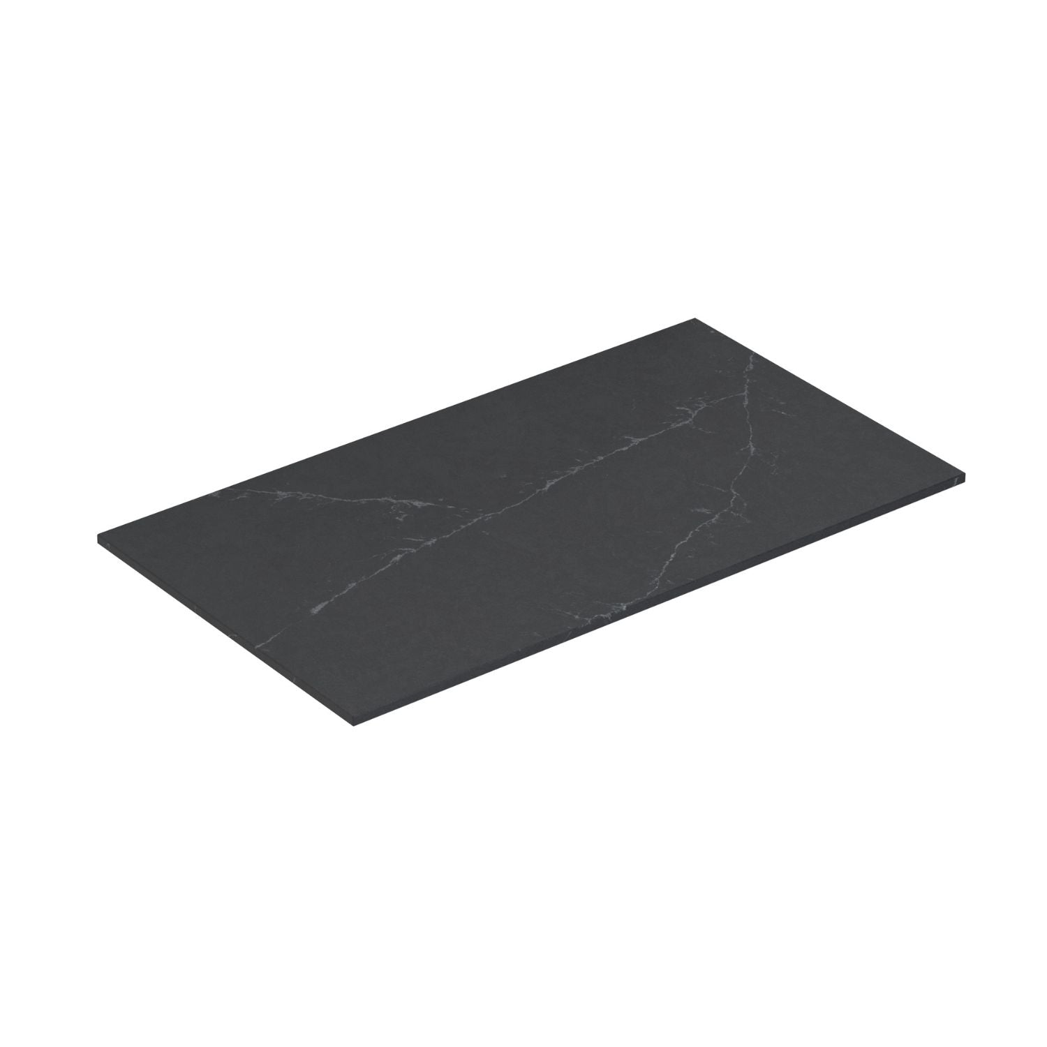 Dansani Silestone Benkeplate Charcoal soapstone / 80cm Dansani Benkeplate bad DA-B12-15
