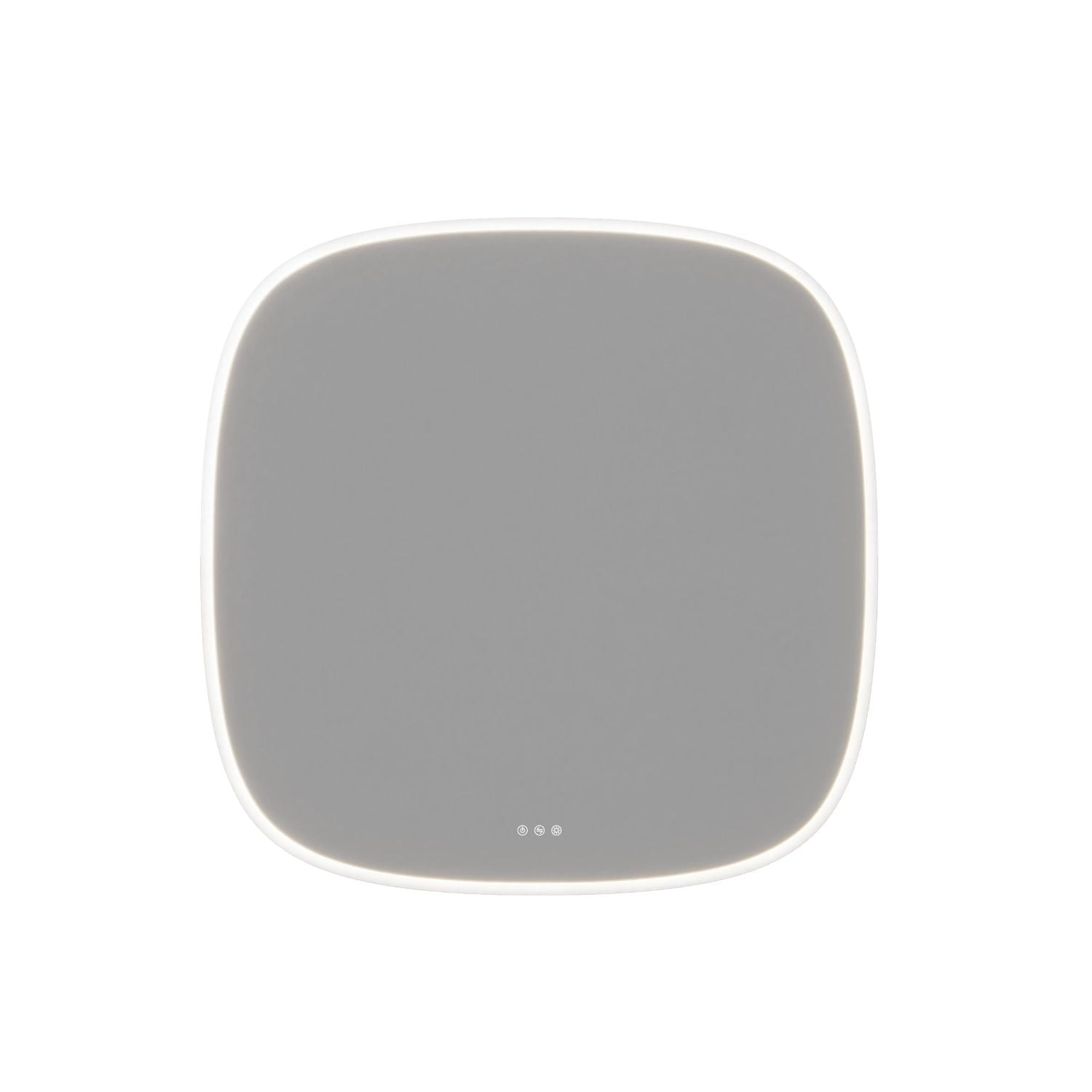 Dansani Squircle Speil med Lys og Lysstyring 80cm Dansani Baderomsspeil DA-96100