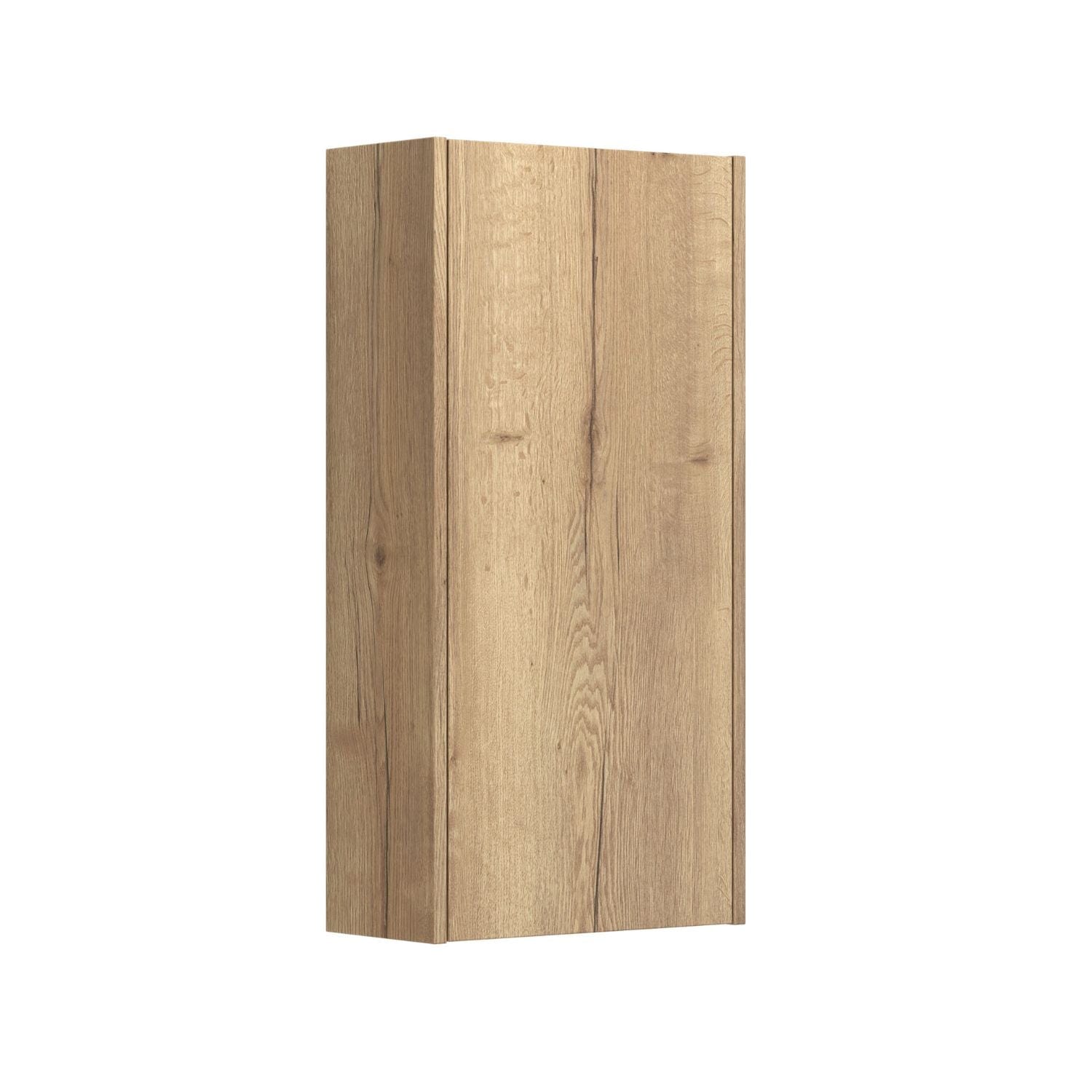 Dansani You Overskap 1 dør B40xH80xD19cm - Glatt Natur eik / Høyre Dansani Sideskap bad DA-V49-1149