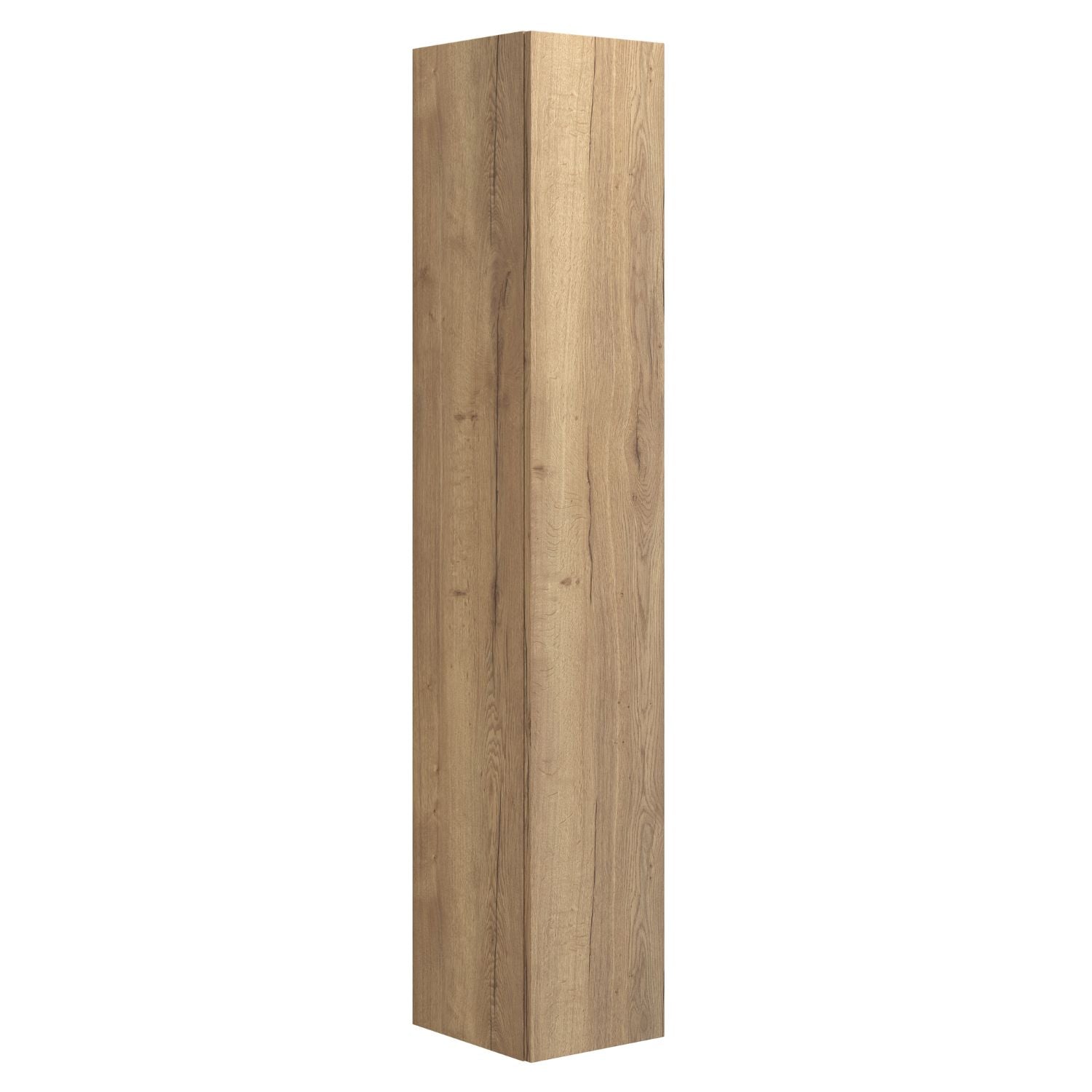 Dansani You Urban Glatt Høyskap Slim 1 dør Natur eik / 30cm / Høyre hengslet Dansani Høyskap bad DA-V53-1149