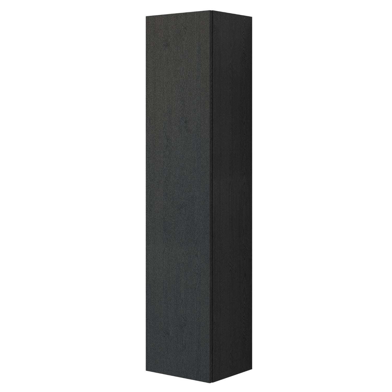 Dansani You Urban Glatt Høyskap Slim 1 dør Svart eik / 40cm / Venstre hengslet Dansani Høyskap bad DA-V54-1250