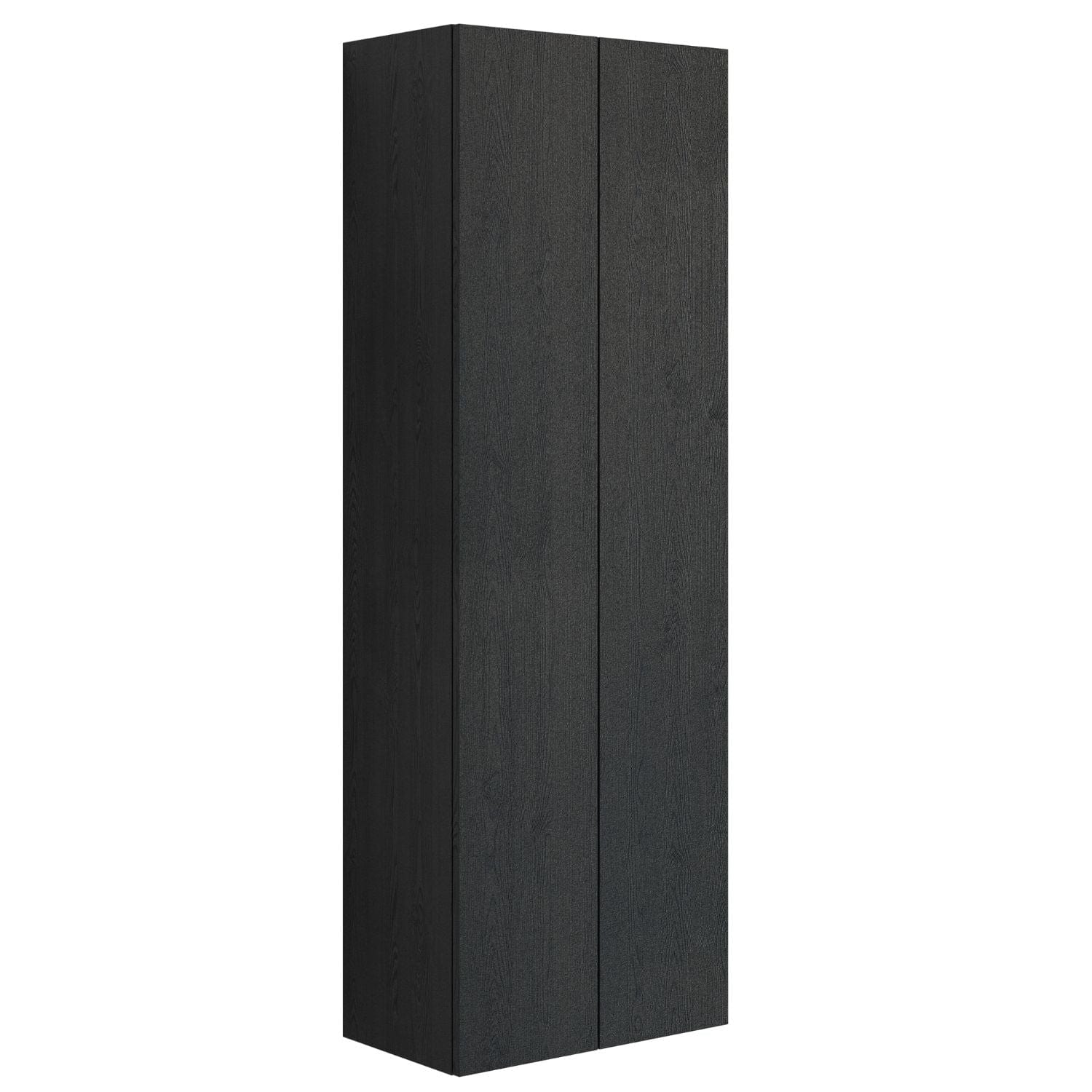 Dansani You Urban Glatt Høyskap Slim 2 dør Svart eik Dansani Høyskap bad DA-V55-1050