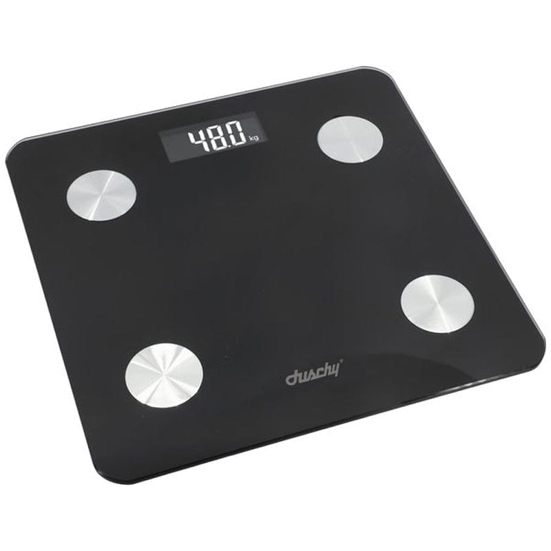 Duschy Personvekt BMI appstyrt Svart Duschy Baderomsvekt CO-D090041