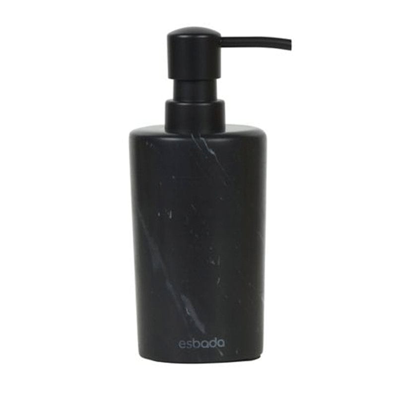 Esbada Marmor såpedispenser med matt svart pumpe Svart Esbada Såpedispenser CO-L464912