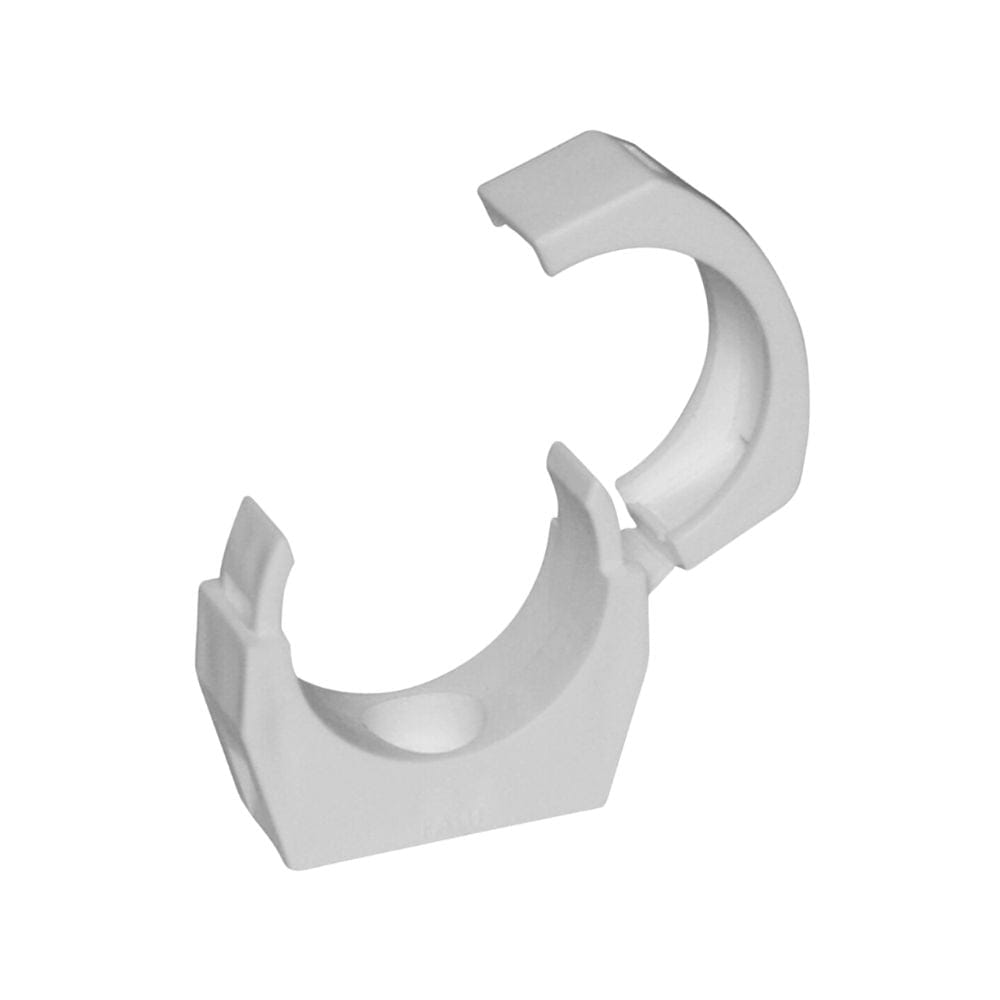Faluplast Sneppklamme med Låsebøyle Hvit / 50mm Faluplast Plastklammer GRO-4516355
