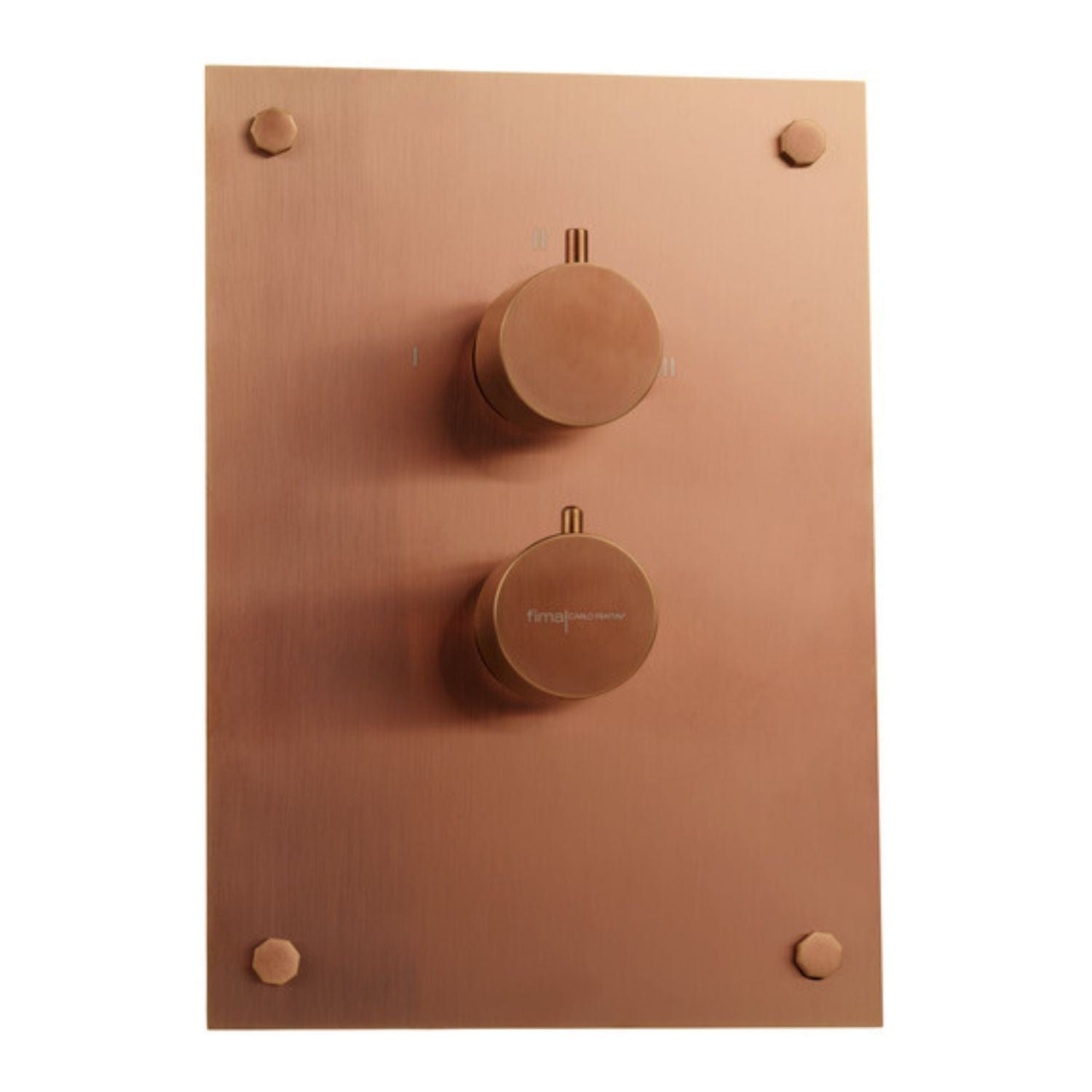 Fima Circolo Frontpanel Dusj Innbygging F4410 Børstet amber bronse Fima Blandebatteri innbygging DAL-1426466