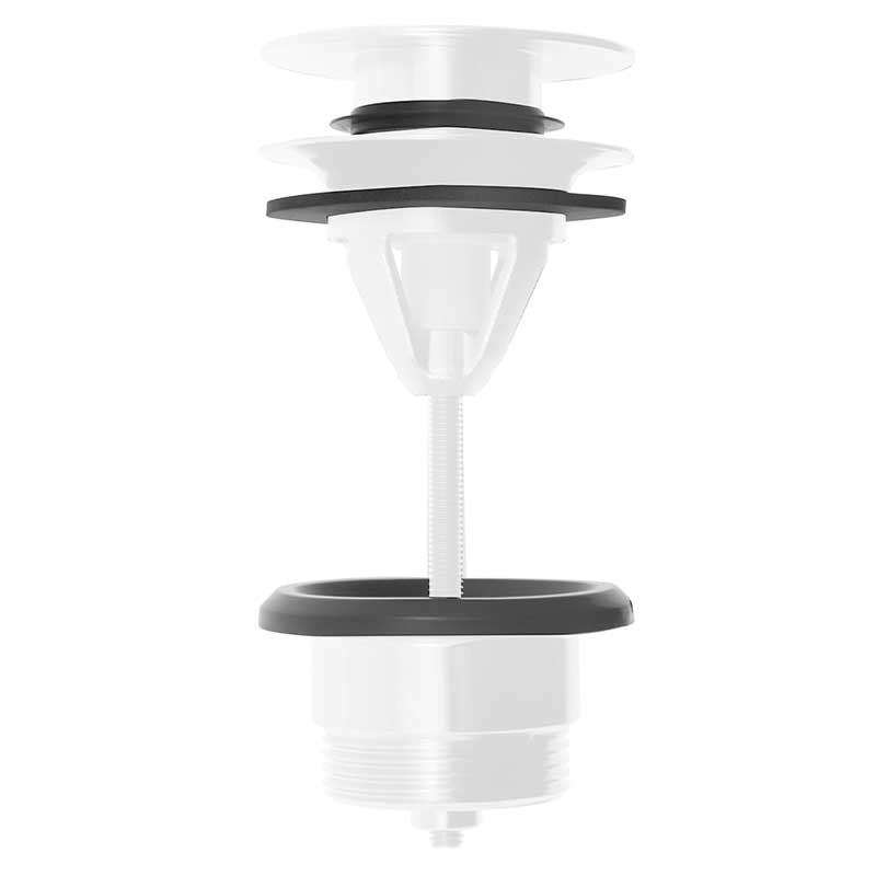 Fima Klikkventil F2677 med festeskrue Hvit matt Fima Tilbehør servant GRO-4374817