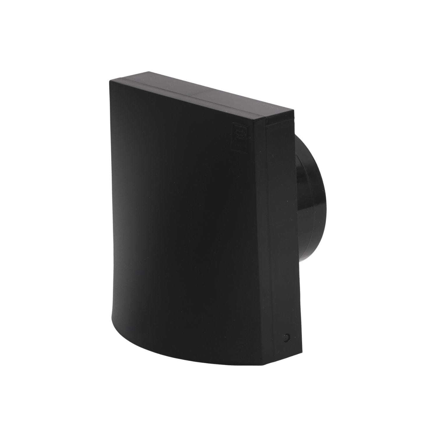 Flexit Aero Ventilkappe med Stuss Svart / Ø100mm Flexit FL-118516