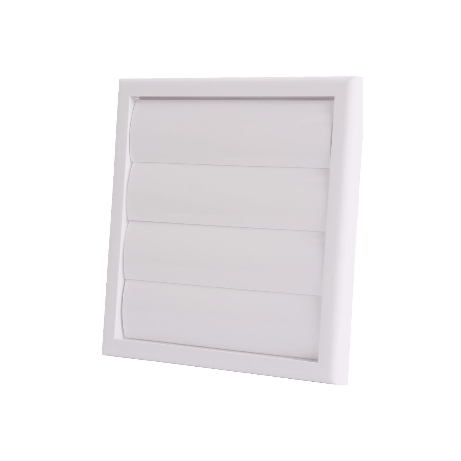 Flexit Lamellventil med Rund Stuss Hvit / Ø150mm Flexit Baderomsvifte FL-400049